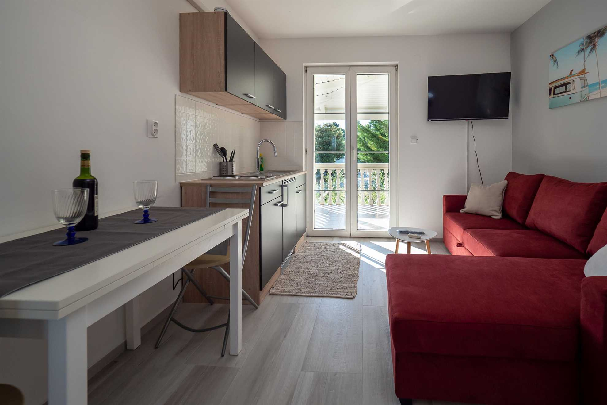 Ferienwohnung mit Klima, Sat-TV, Internet, Grillmöglichkeit