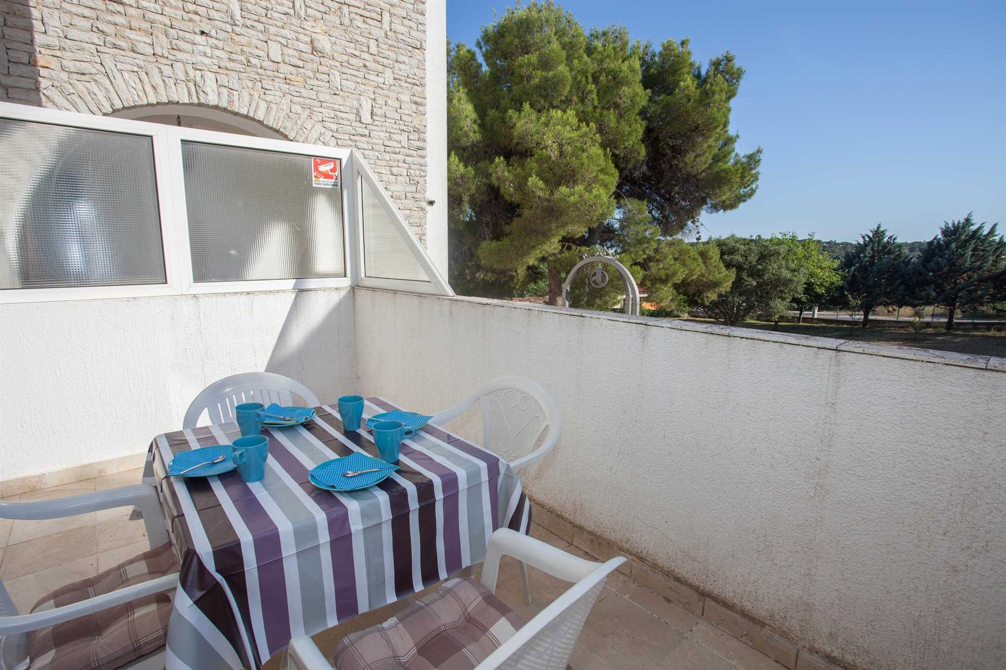Wohnung in Banjole mit Klima, Sat-TV, Internet und Grill
