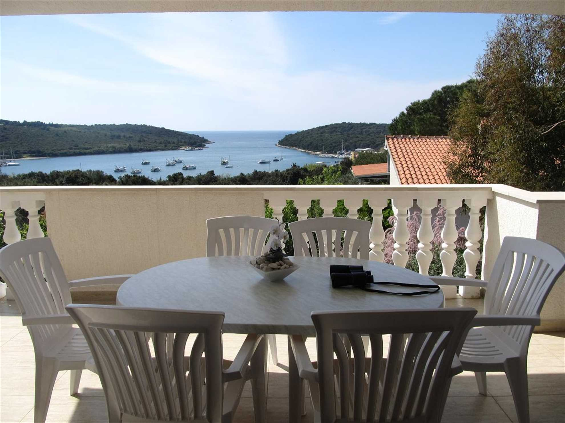 Wohnung in Banjole mit Klima, Sat-TV, Meerblick, Internet und Grill