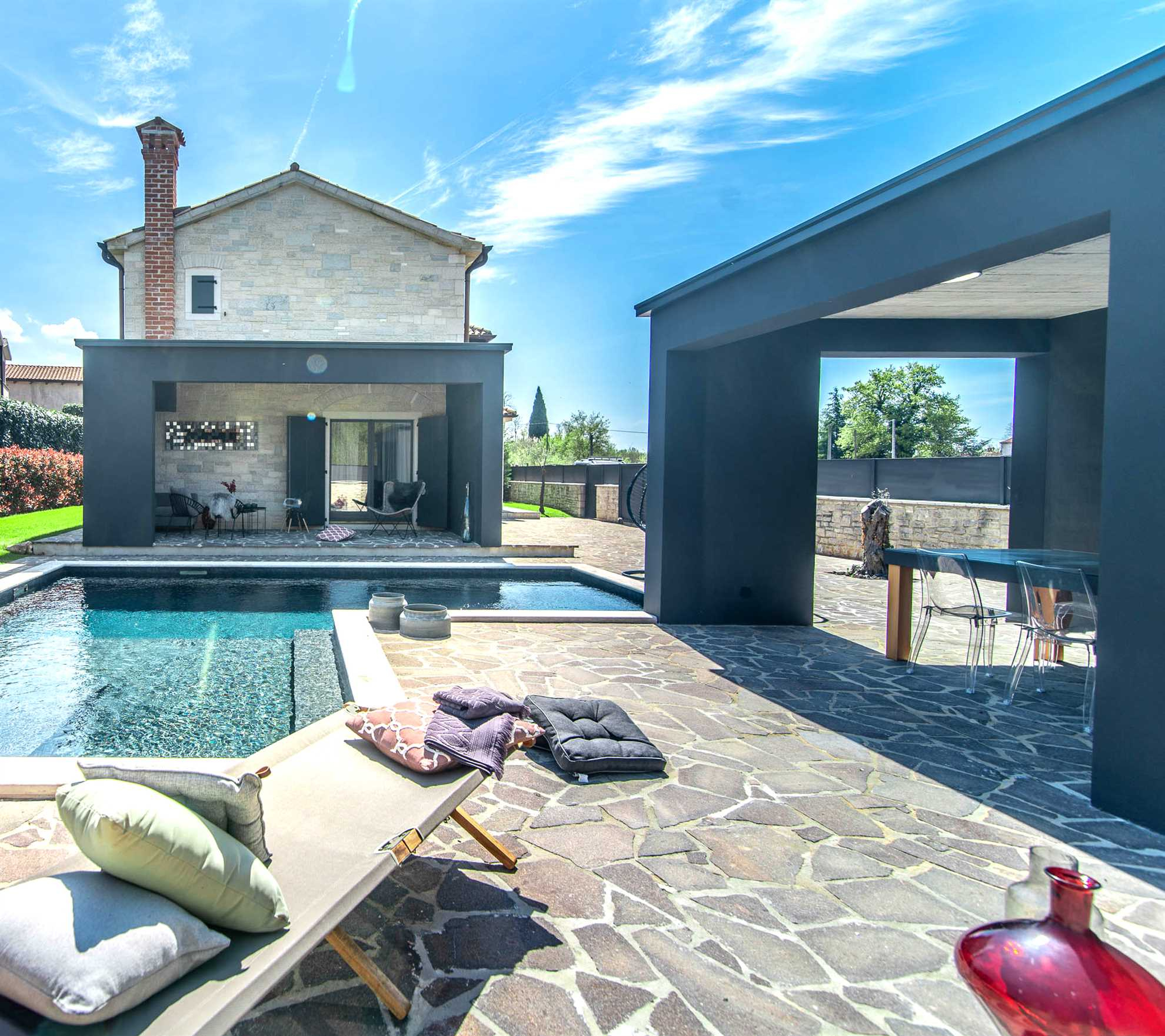 Villa in Matulini bei Poreč mit Pool, Klima, Sat-TV, WLAN, Grill
