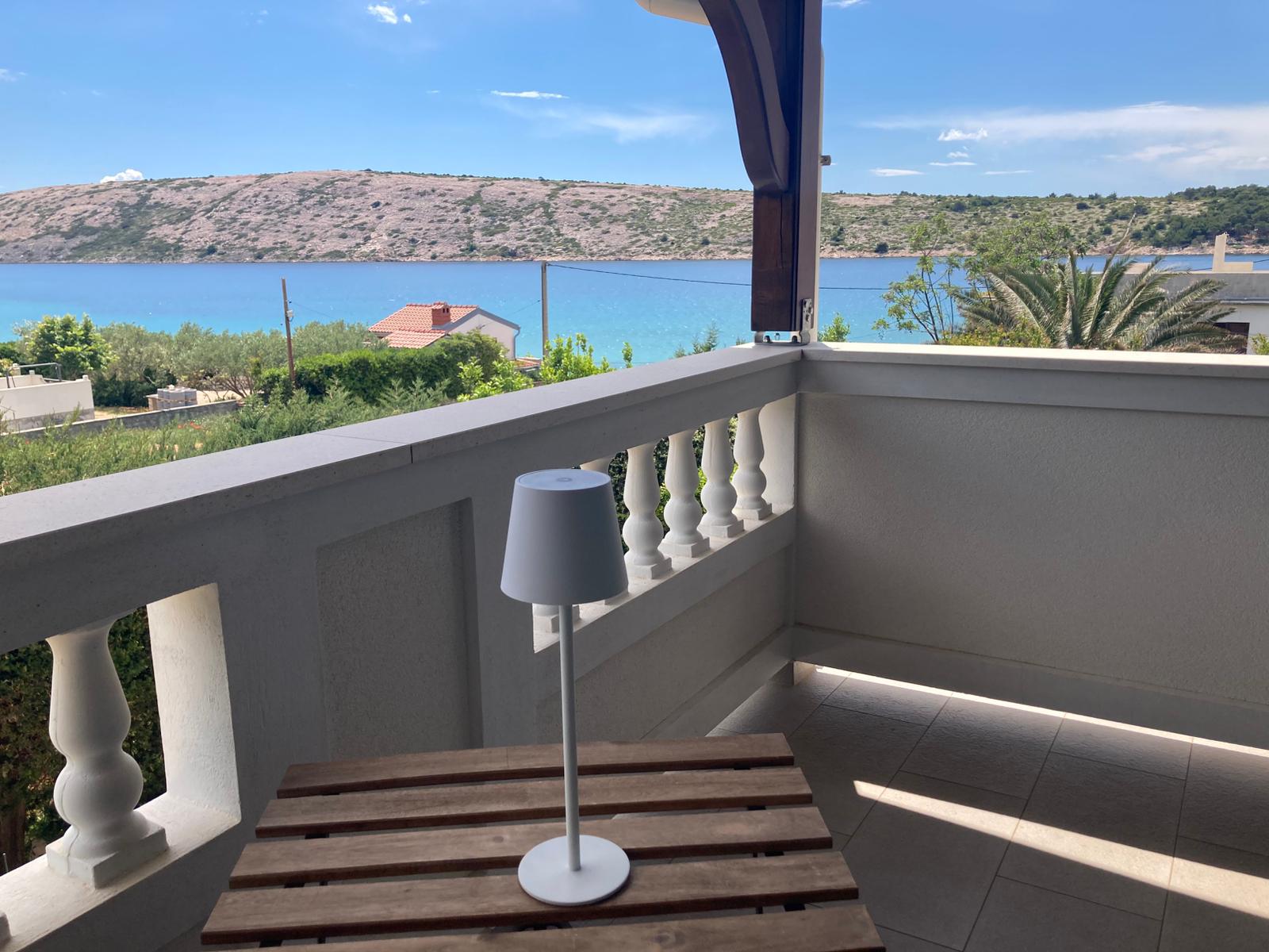 Doppelzimmer mit Balkon und Meerblick in ruhiger Lage und Strandnah