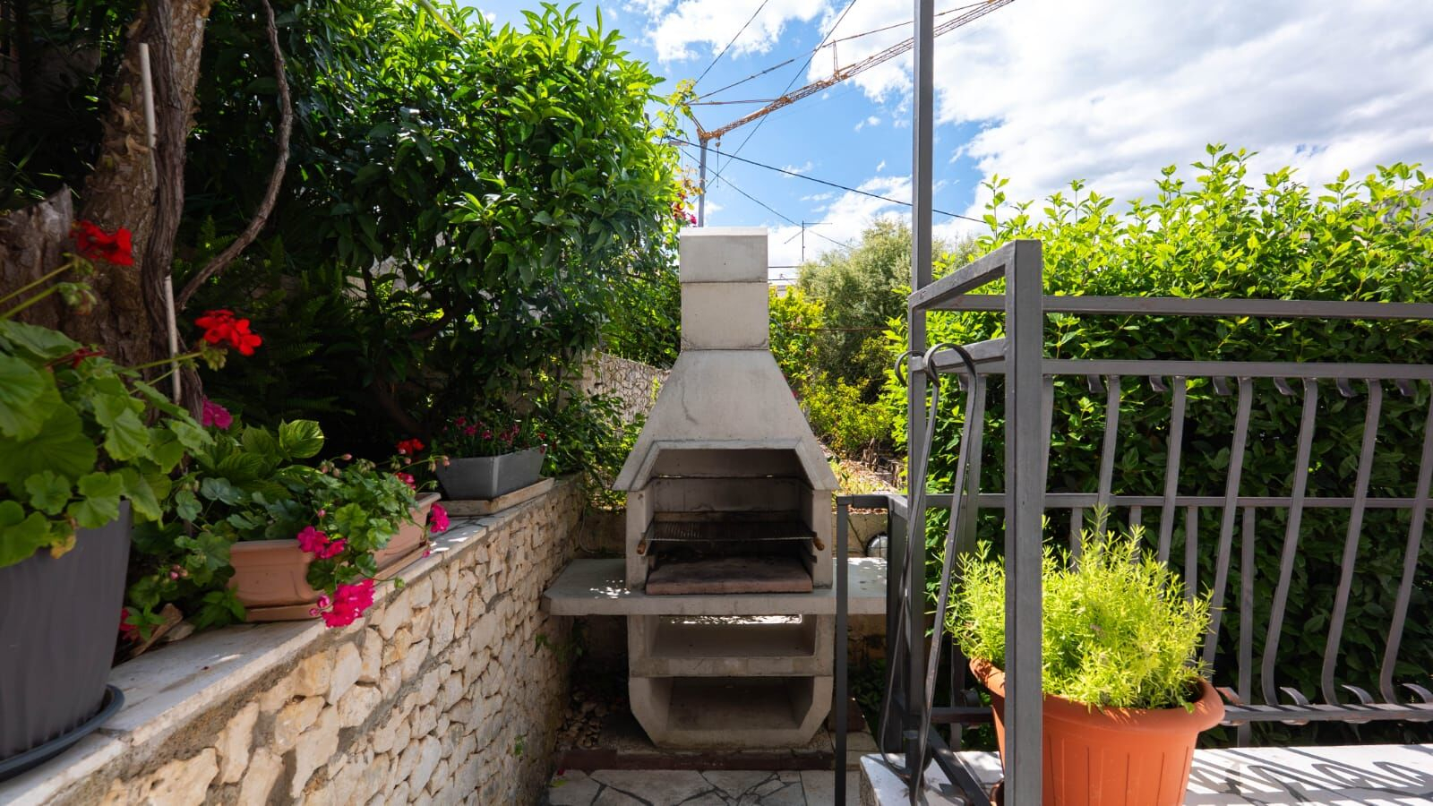 Ferienwohnung in Trogir mit Klima, Meerblick, Internet