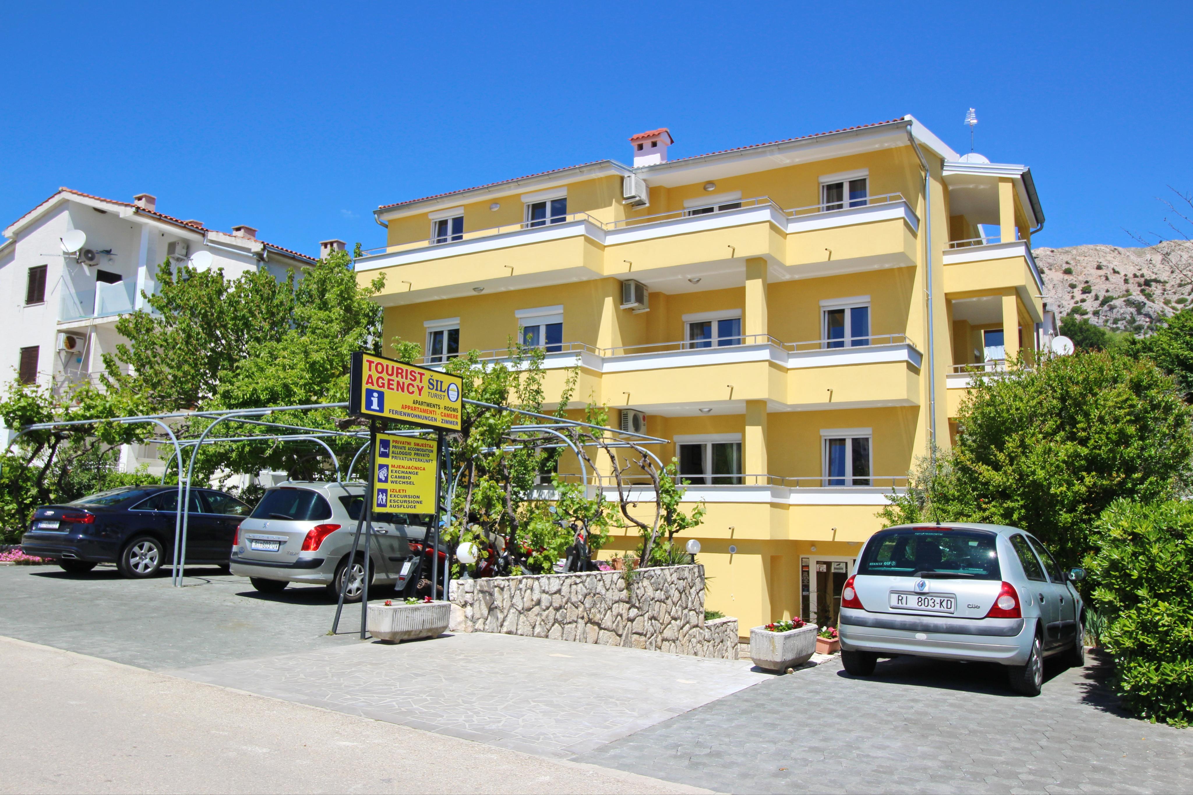 In der Siedlung des Ortes - Appartement für 2 Personen mit Meerblick