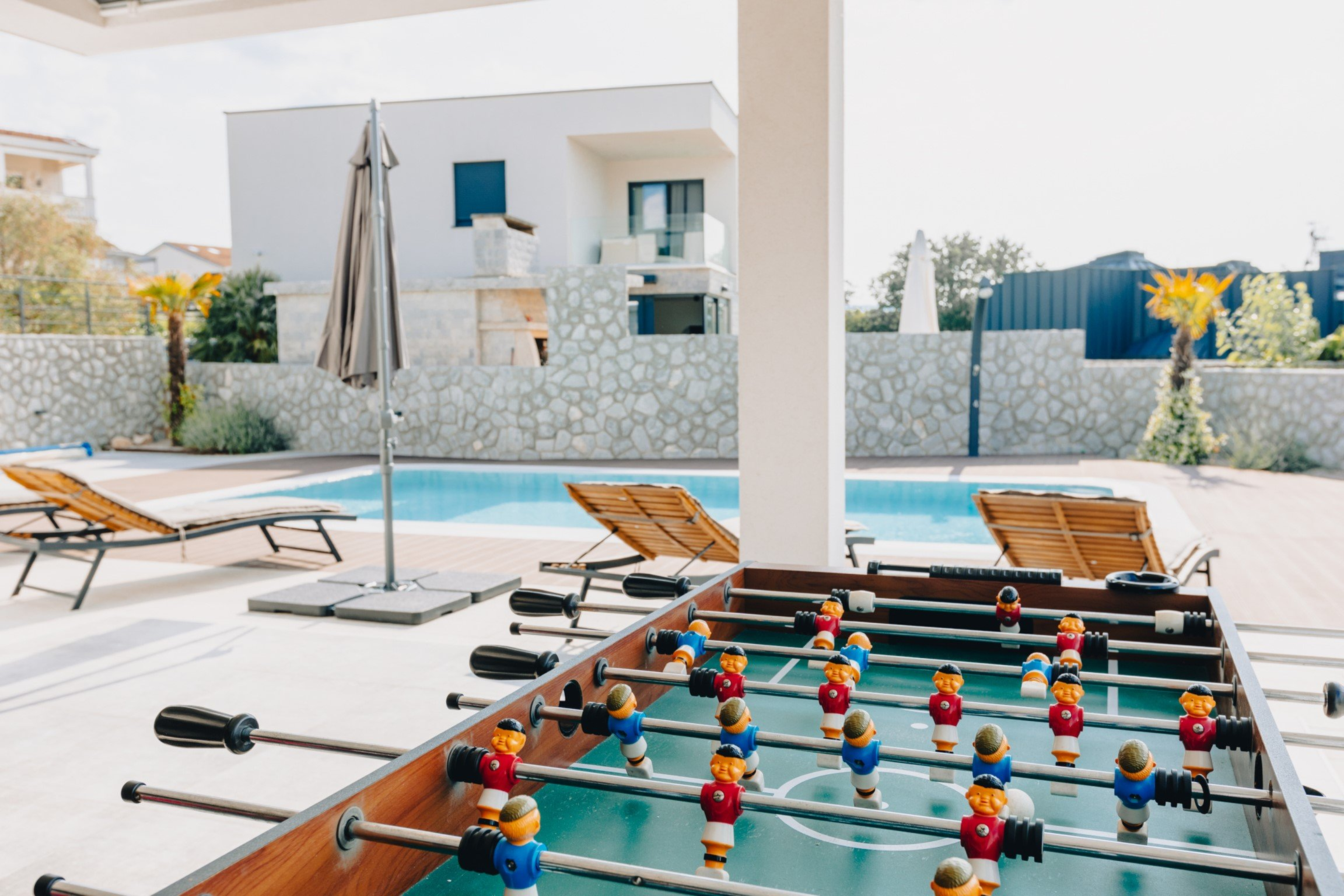 Großes Apartment mit Pool in Malinska (Insel Krk)