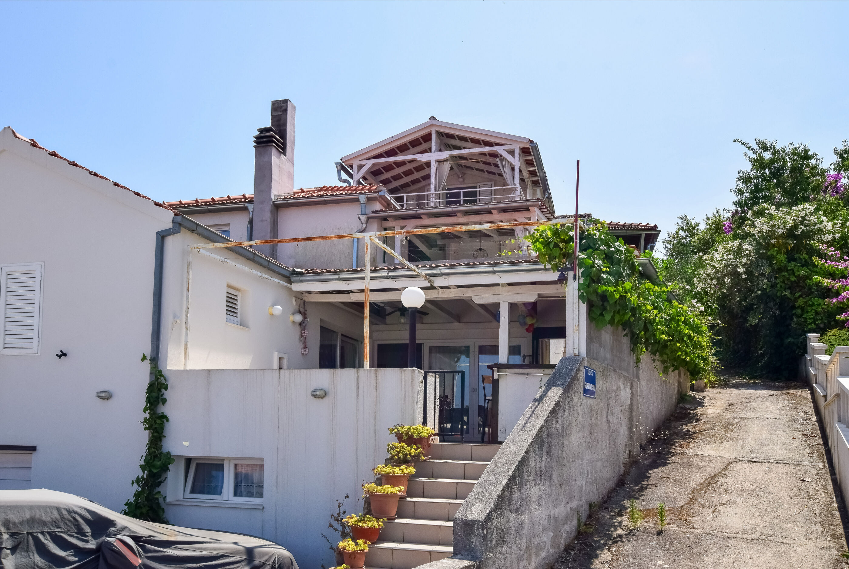 Studio in Necujam mit Klima, Meerblick, Internet