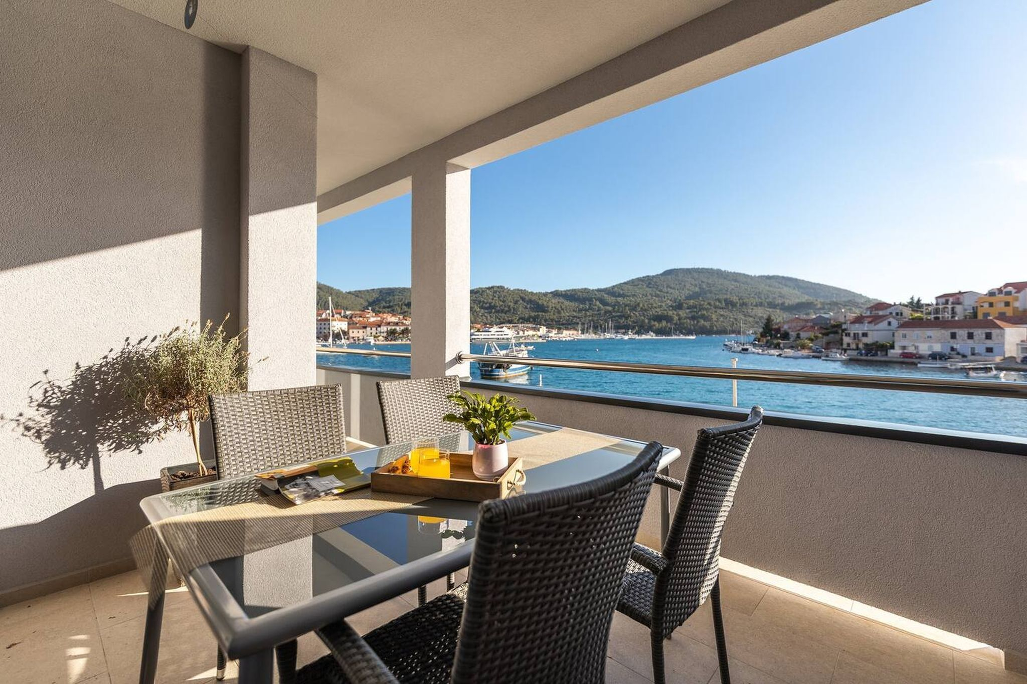 Ferienwohnung in Vela Luka mit Klima, Meerblick, Internet