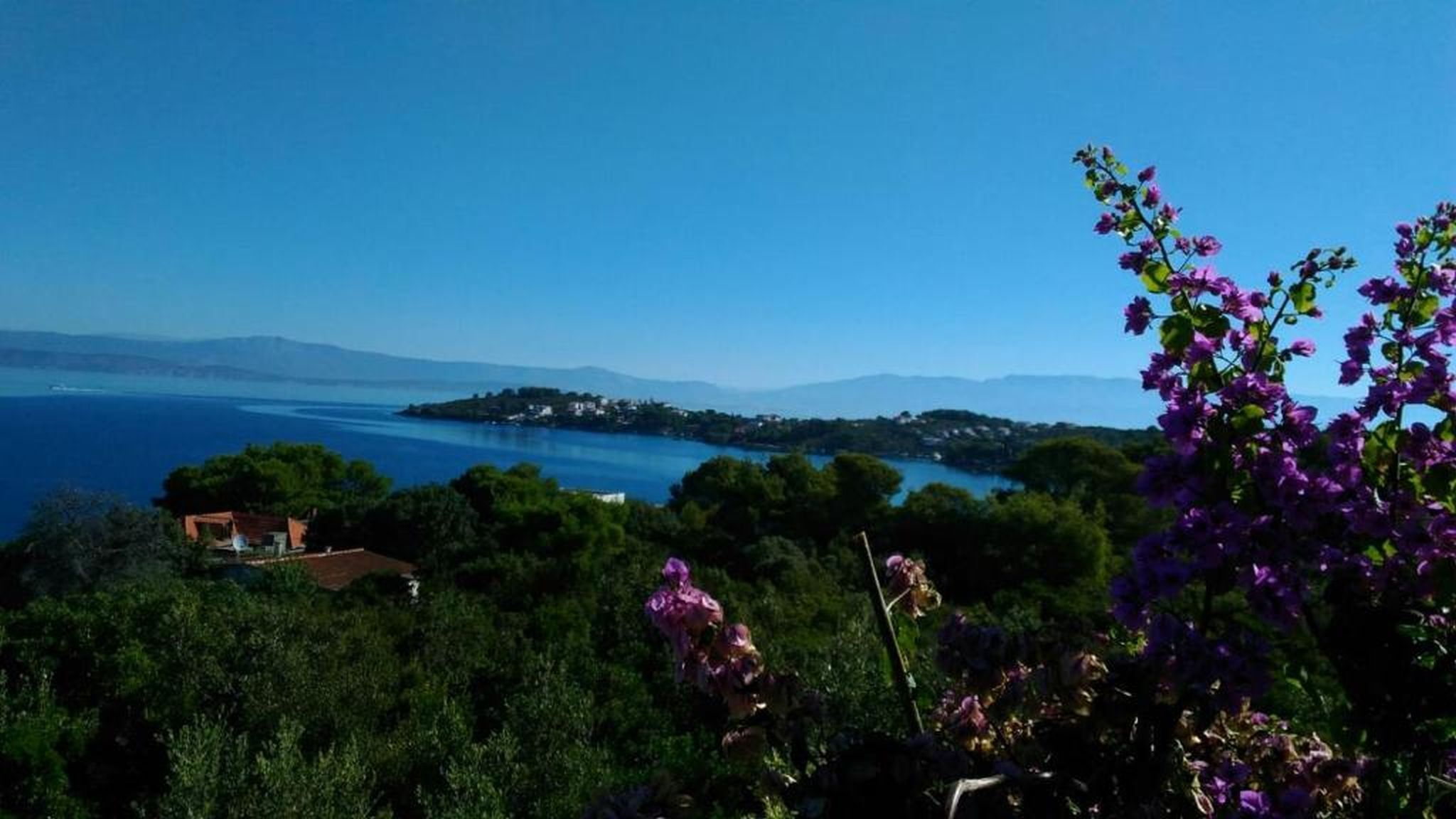Ferienwohnung in Necujam mit Klima, Meerblick, Internet
