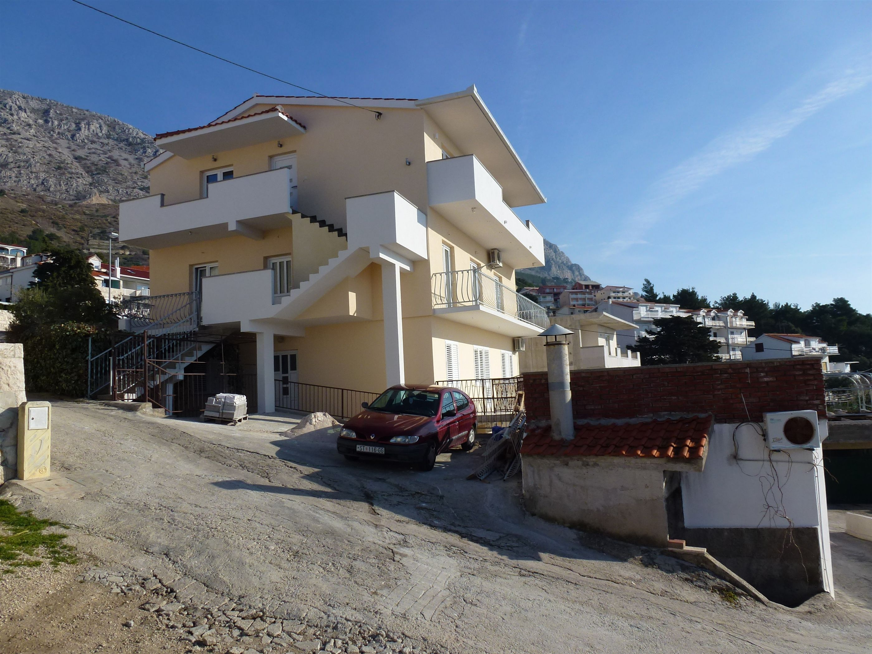 Ferienwohnung in Stanici mit Klima, Meerblick, Internet