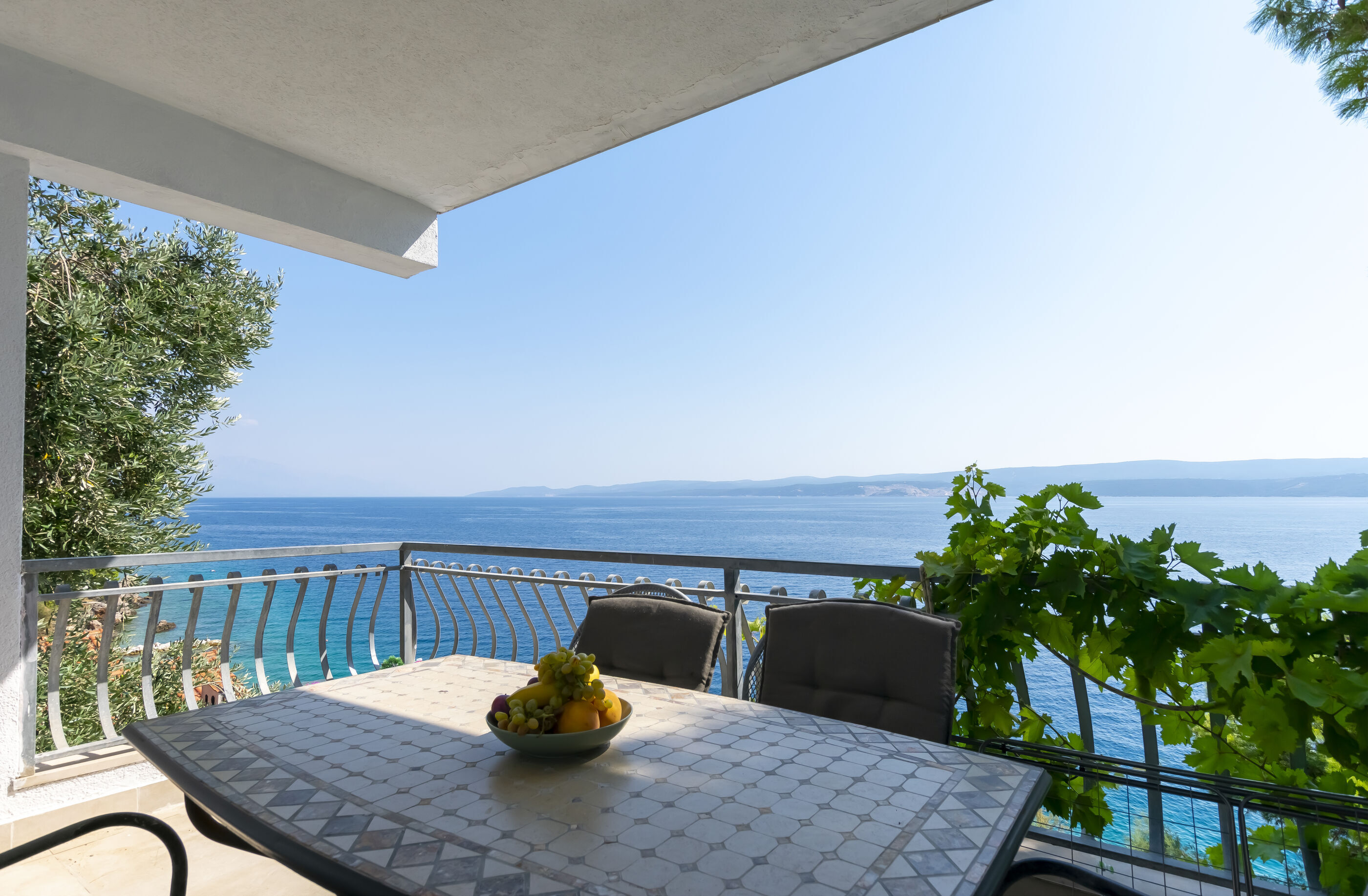 Ferienwohnung in Stanici mit Klima, Meerblick, Internet