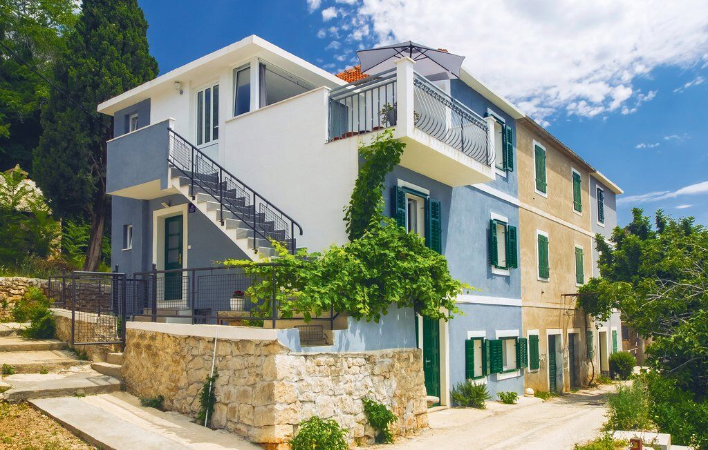 Haus in Stanici mit Klima, Meerblick, Internet