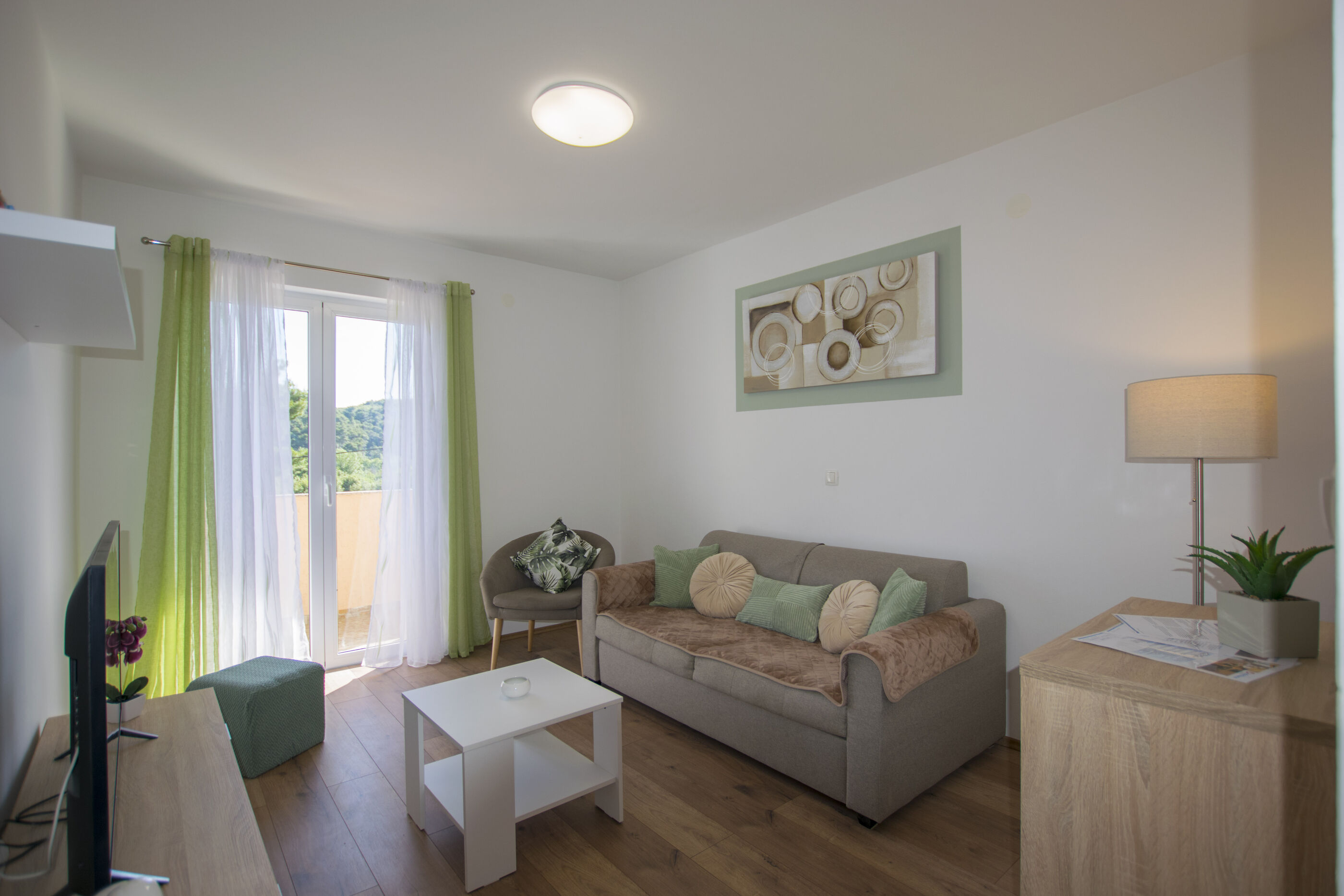 Ferienwohnung in Kampor mit Klima, Internet, Grill