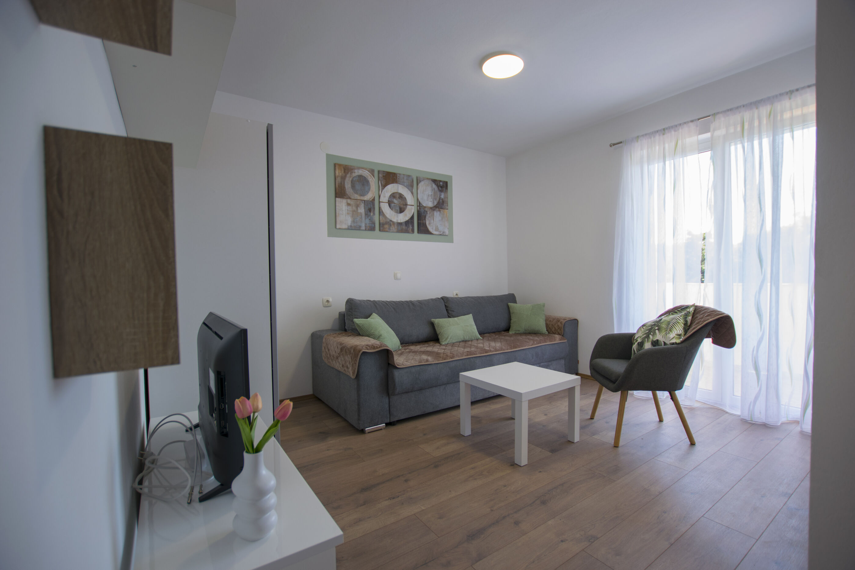 Ferienwohnung in Kampor mit Klima, Internet, Grill