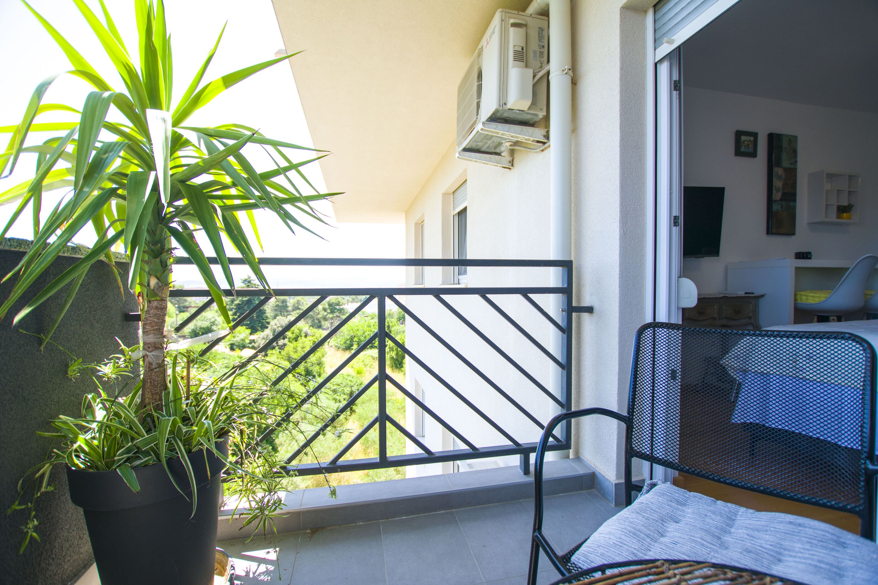 Ferienwohnung in Zadar mit Klima, Meerblick, Internet