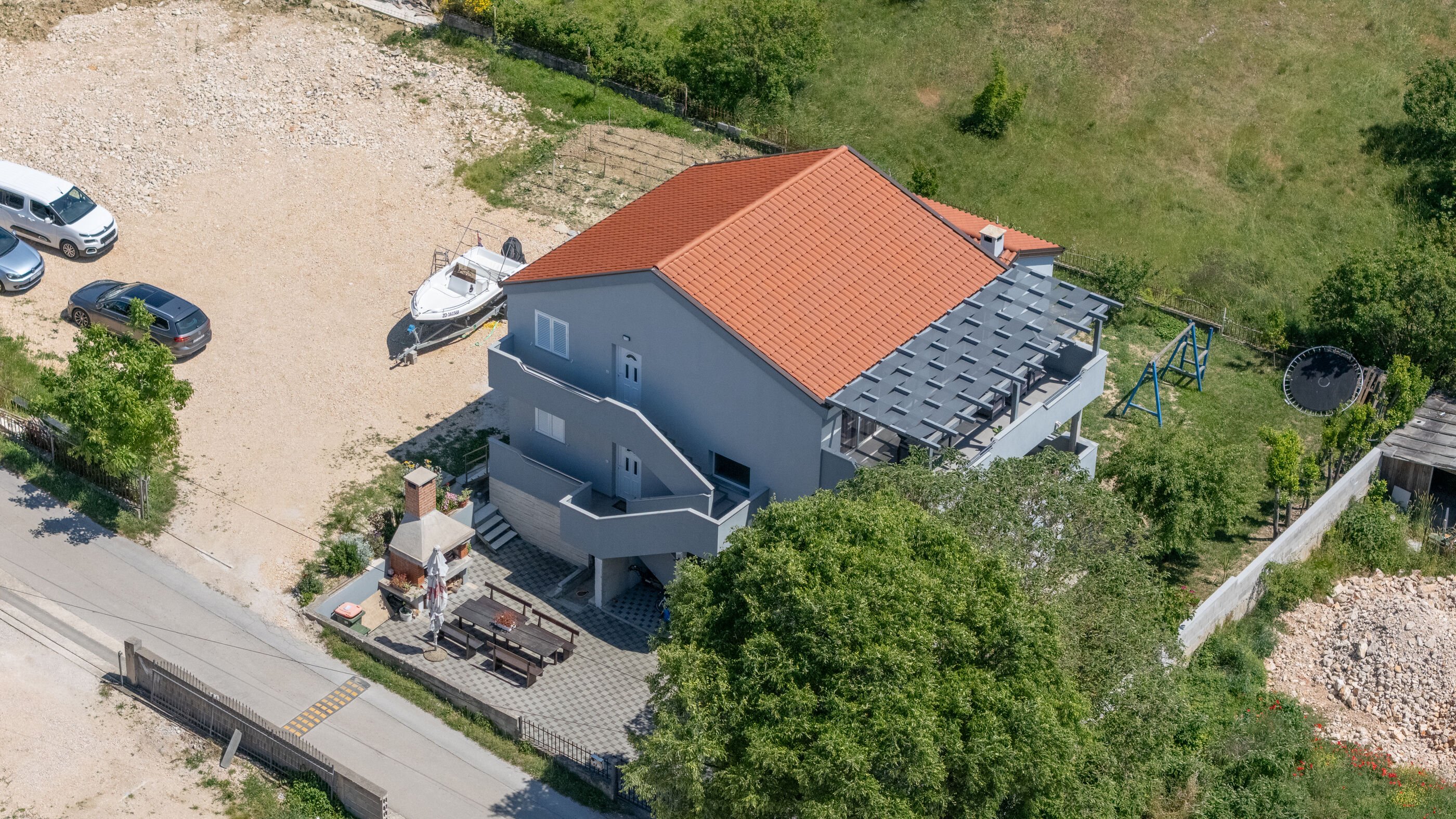 Ferienwohnung in Zadar mit Klima, Meerblick, Internet