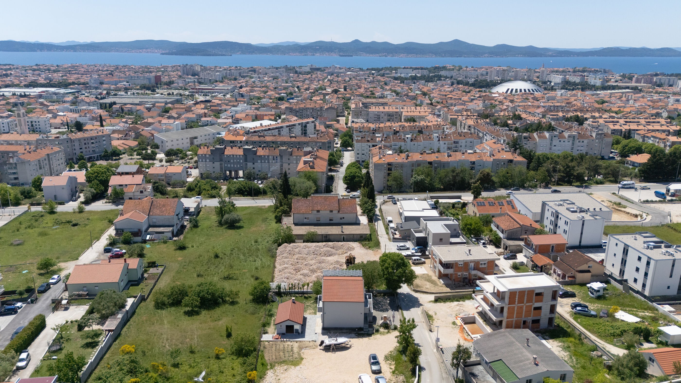 Ferienwohnung in Zadar mit Klima, Meerblick, Internet