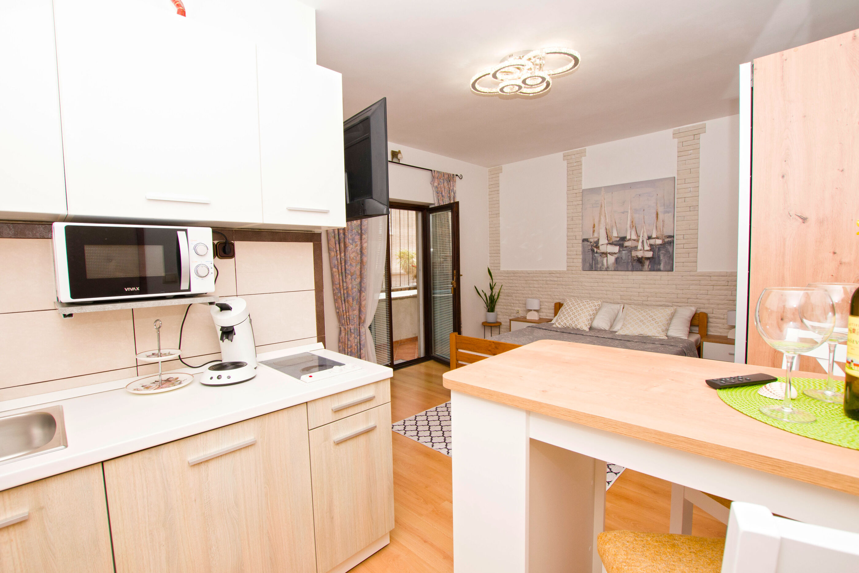 Studio in Biograd mit Klima, Sat-TV, Internet