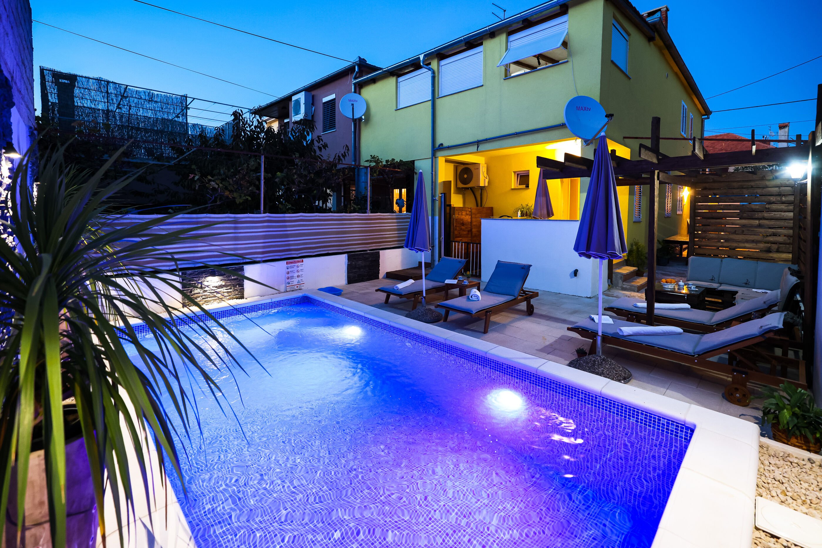 Ferienwohnung in Zadar mit Klima, Internet, Grill