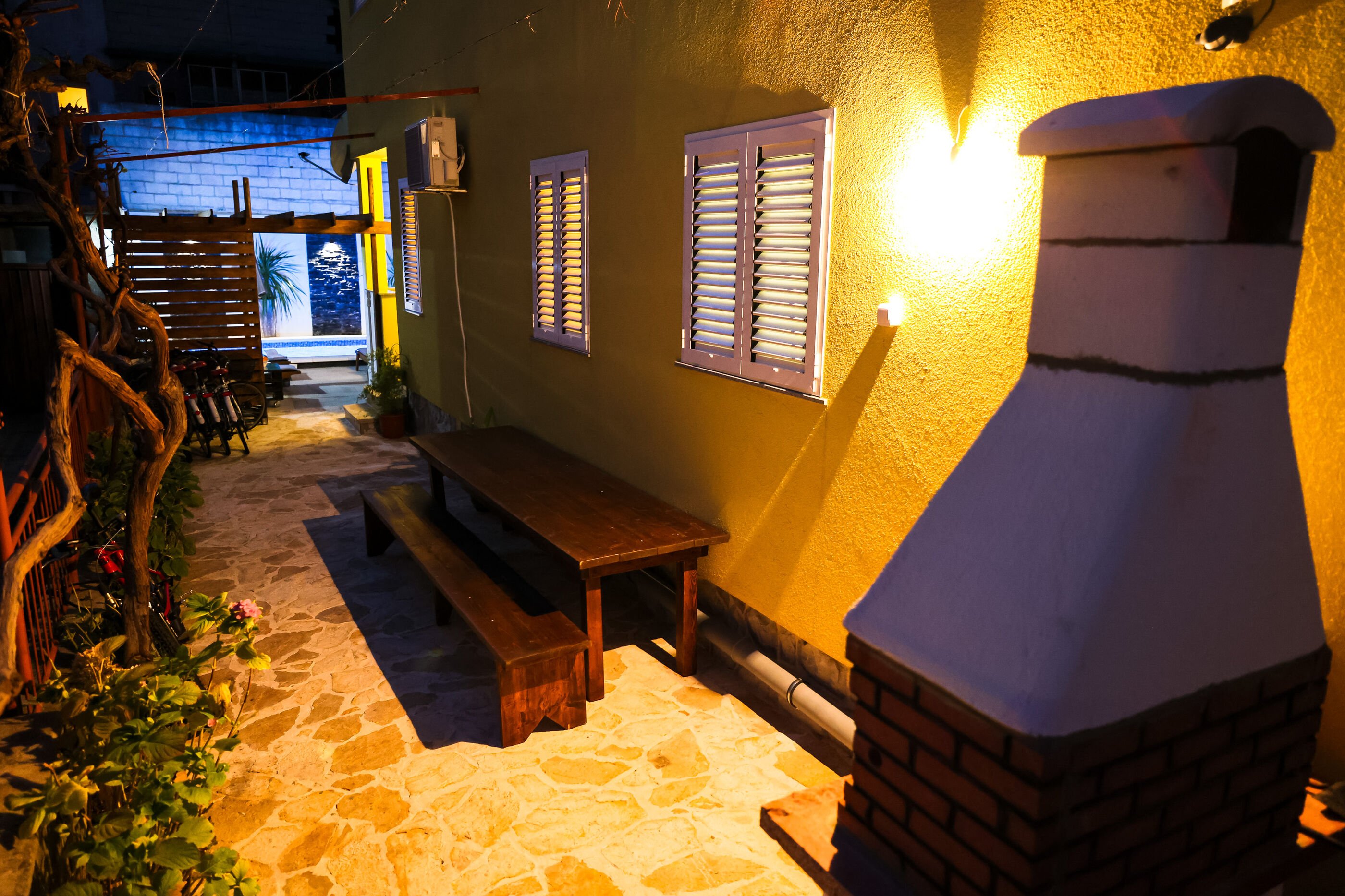 Ferienwohnung in Zadar mit Klima, Internet, Grill