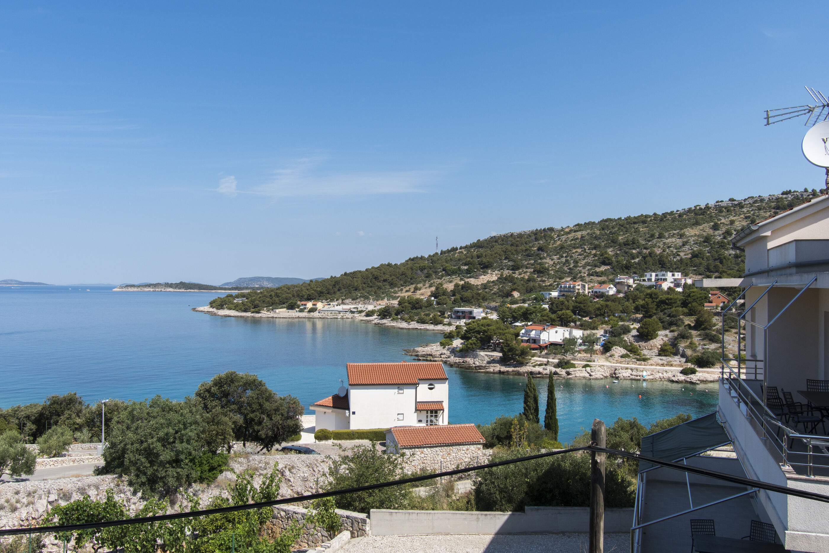 Ferienwohnung in Dolac mit Klima, Meerblick, Internet