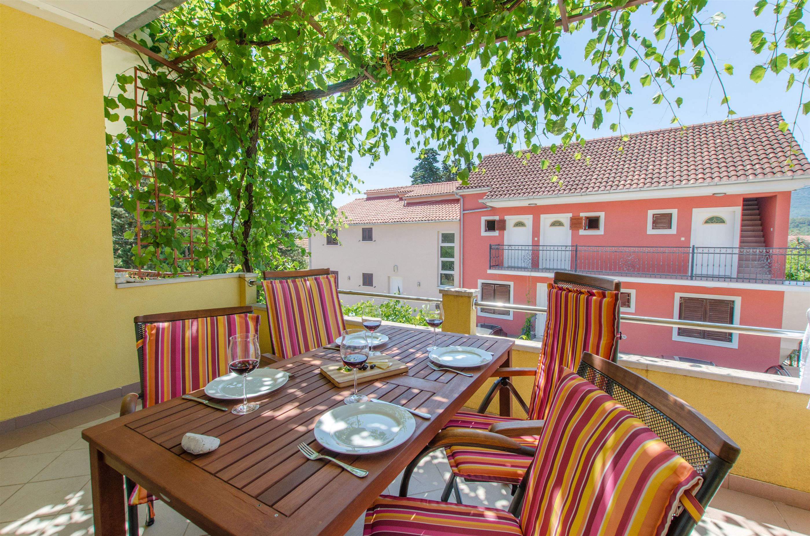 Ferienwohnung in Vrboska mit Klima, Sat-TV, Internet
