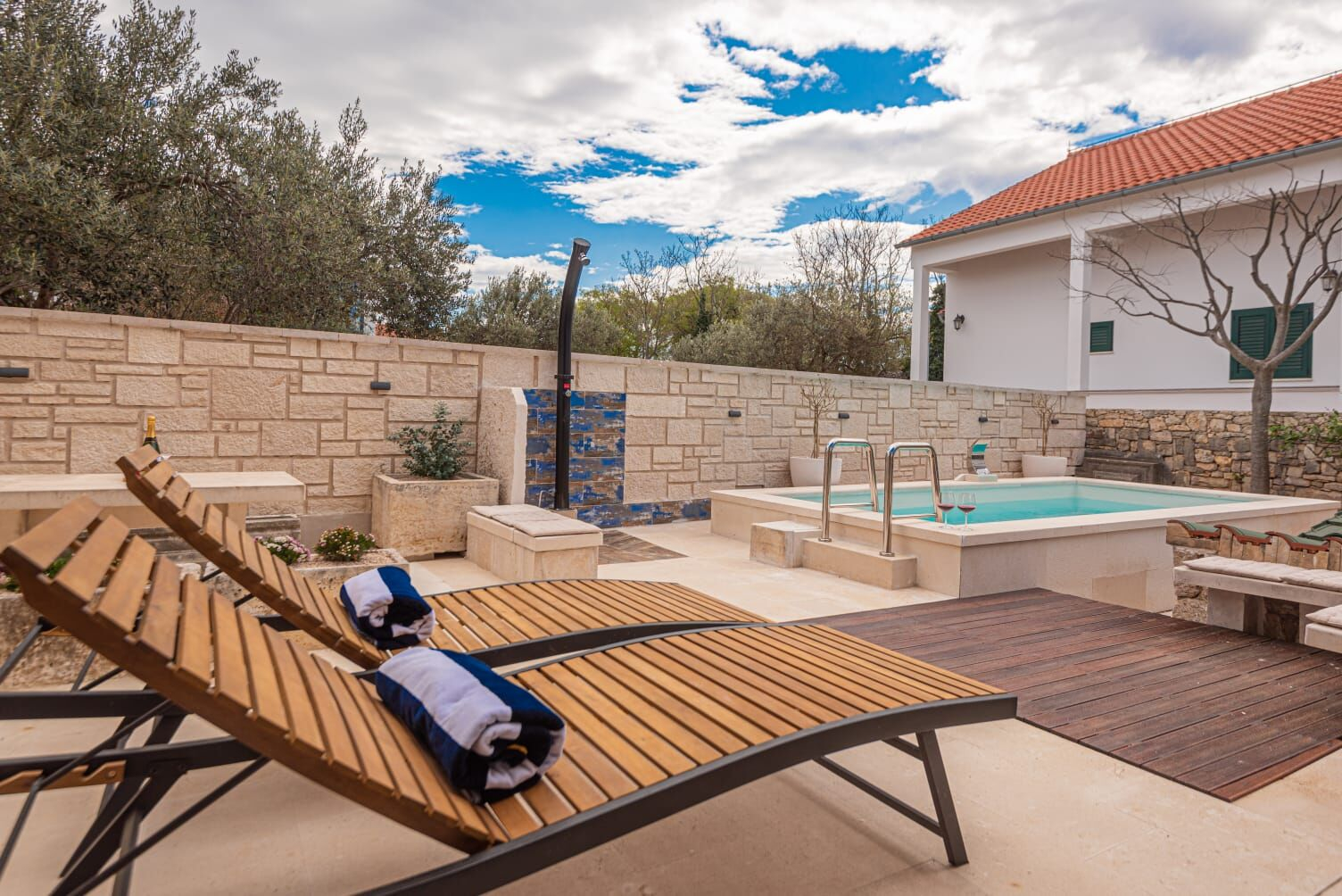 Haus in Vodice mit Klima, Sat-TV, Internet
