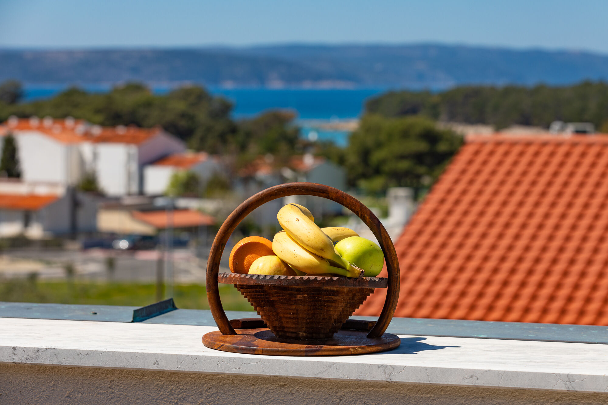 Ferienwohnung in Punat mit Klima, Sat-TV, Meerblick