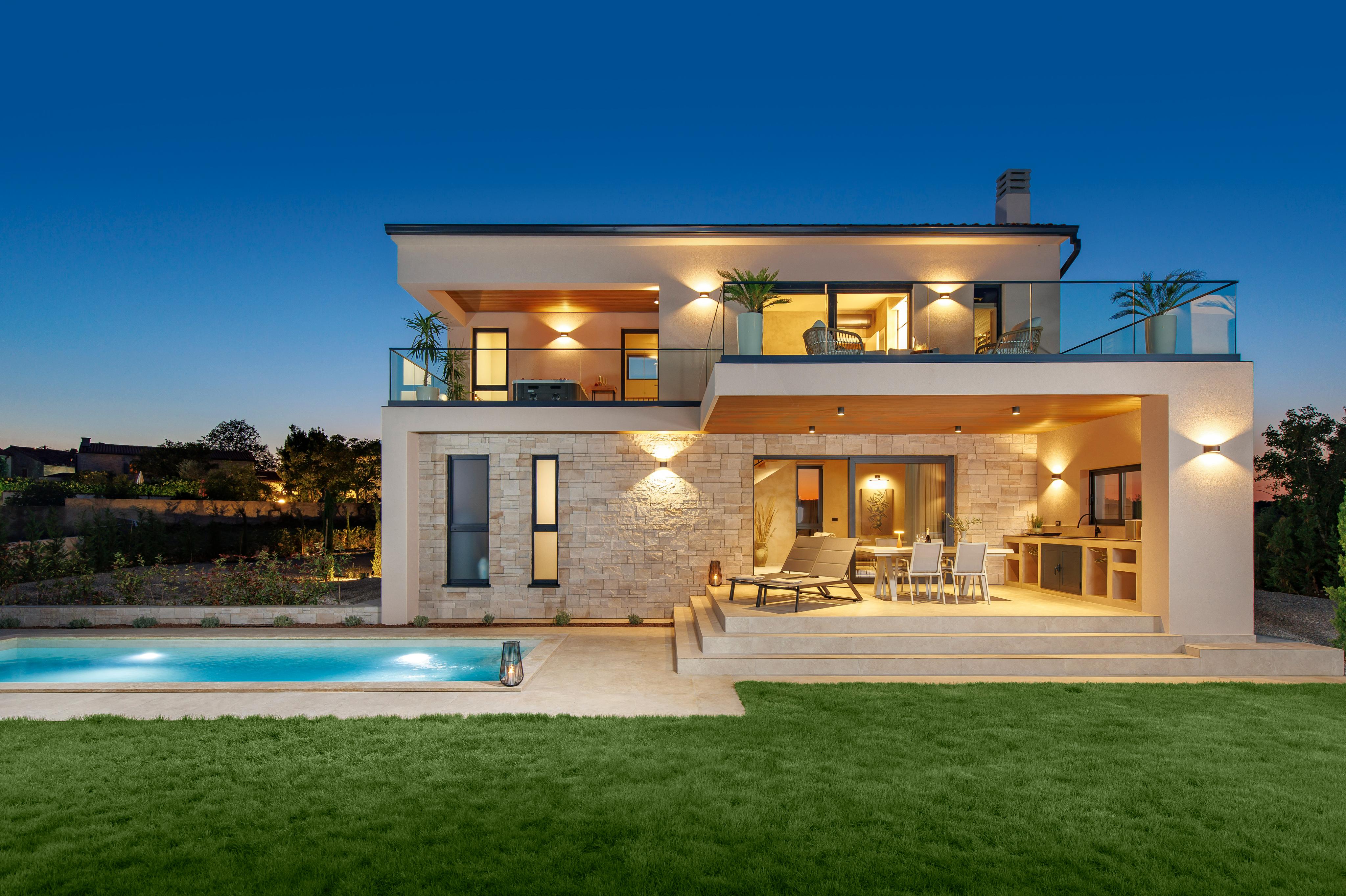 Romantische Luxusvilla für Zwei mit Wellness