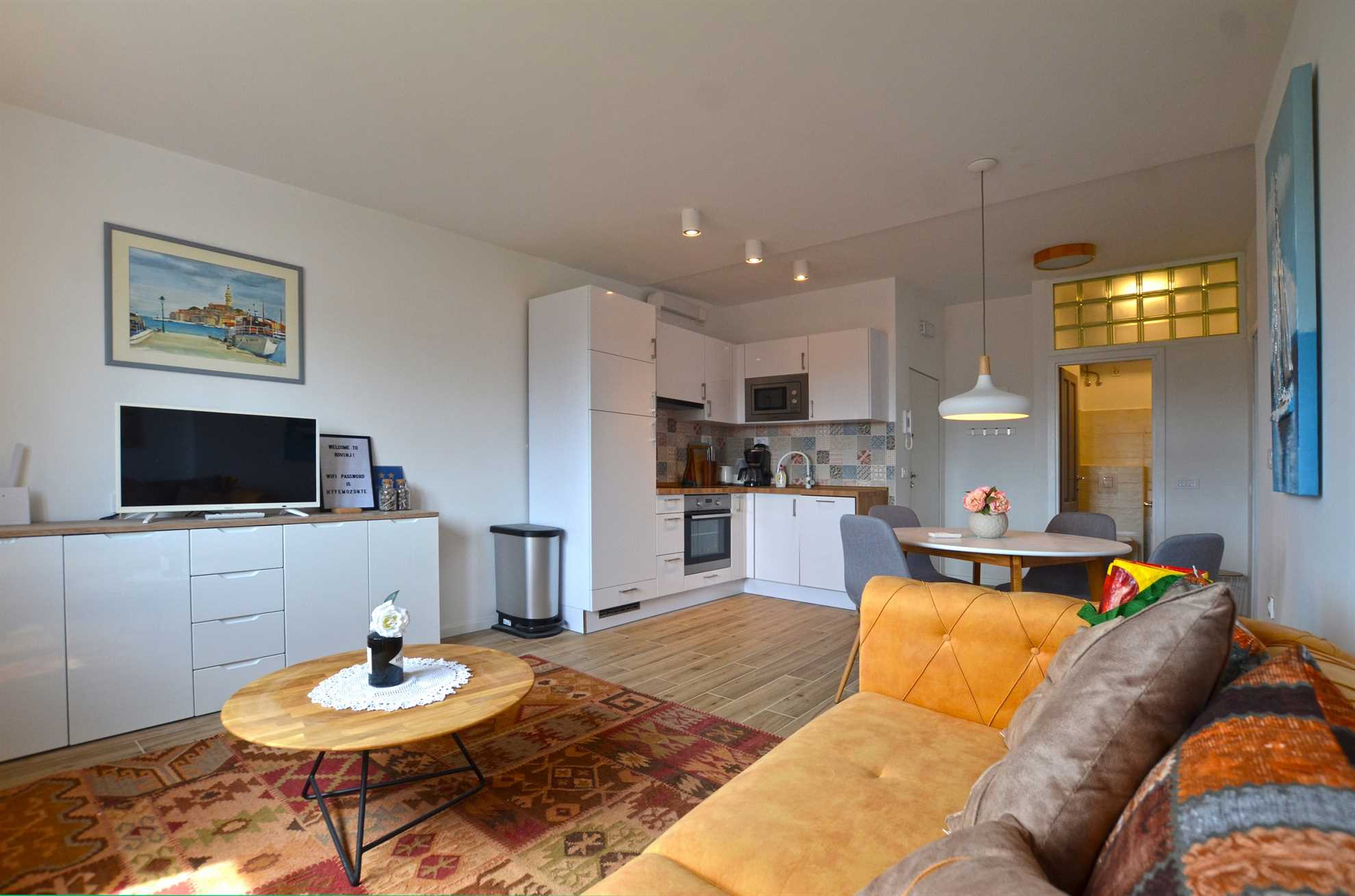 Wohnung in Rovinj mit Klima, Sat-TV und Internet