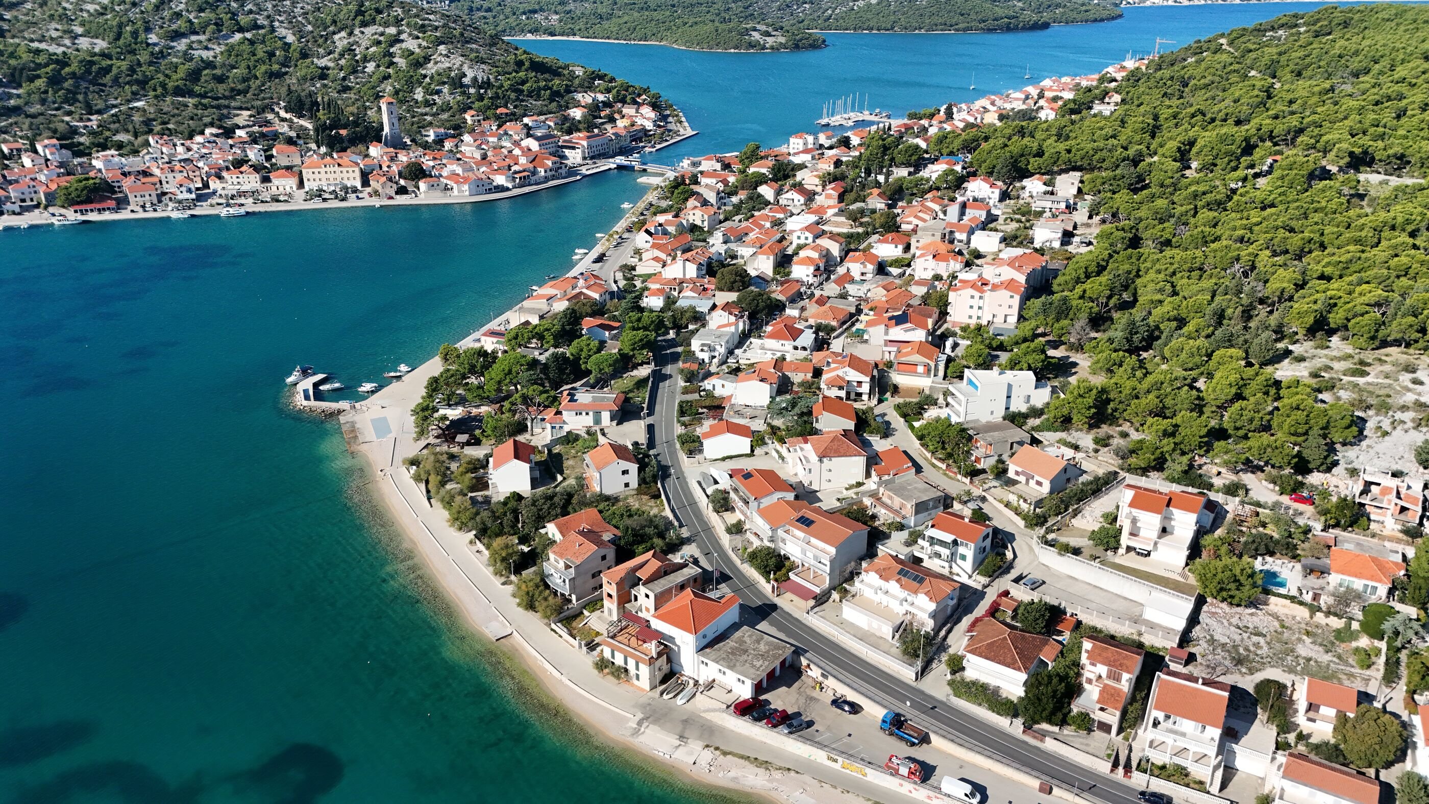 Zimmer in Tisno mit Klima, Sat-TV, Internet