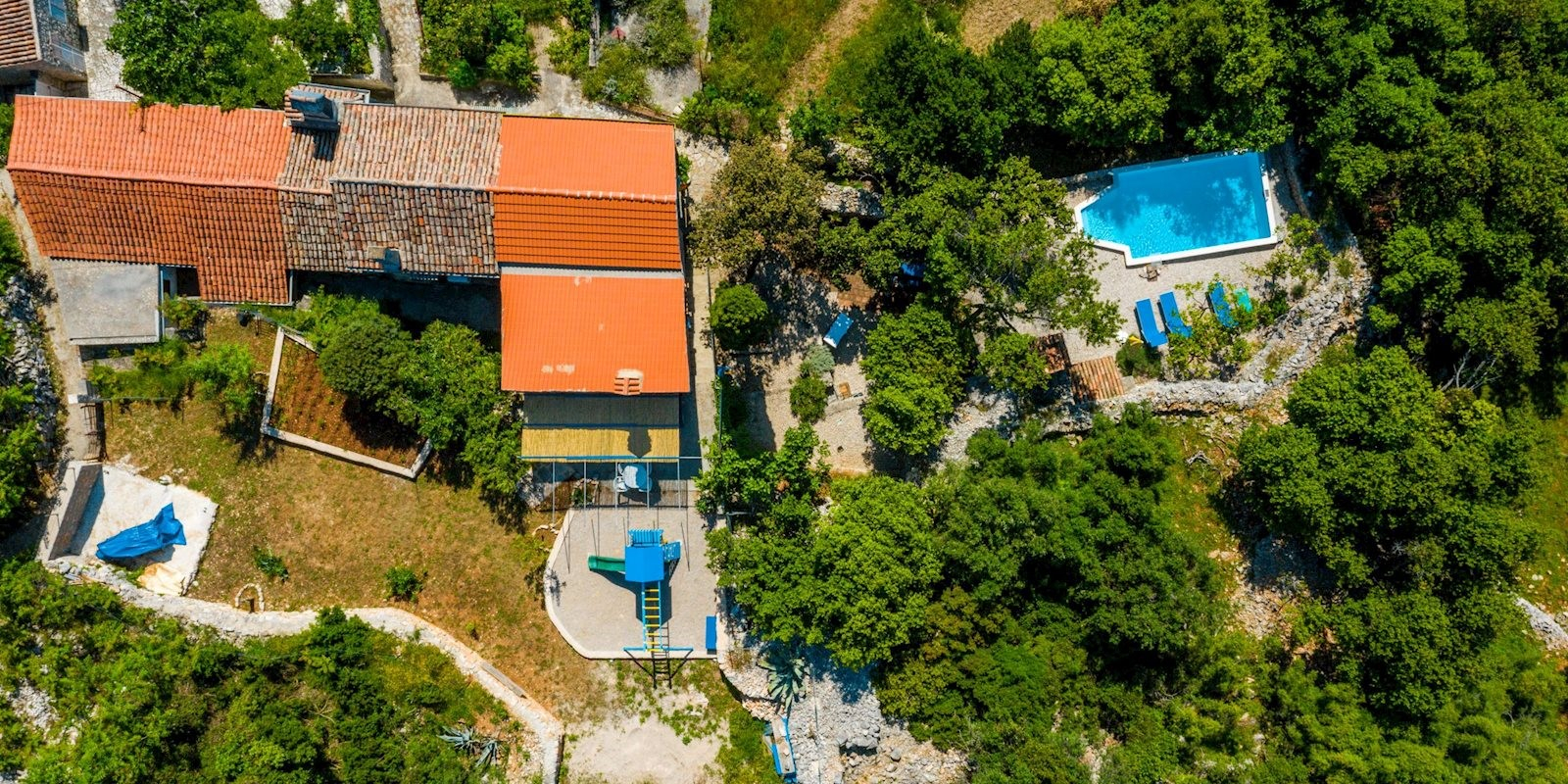 Ferienhaus in Veli Losinj mit Pool