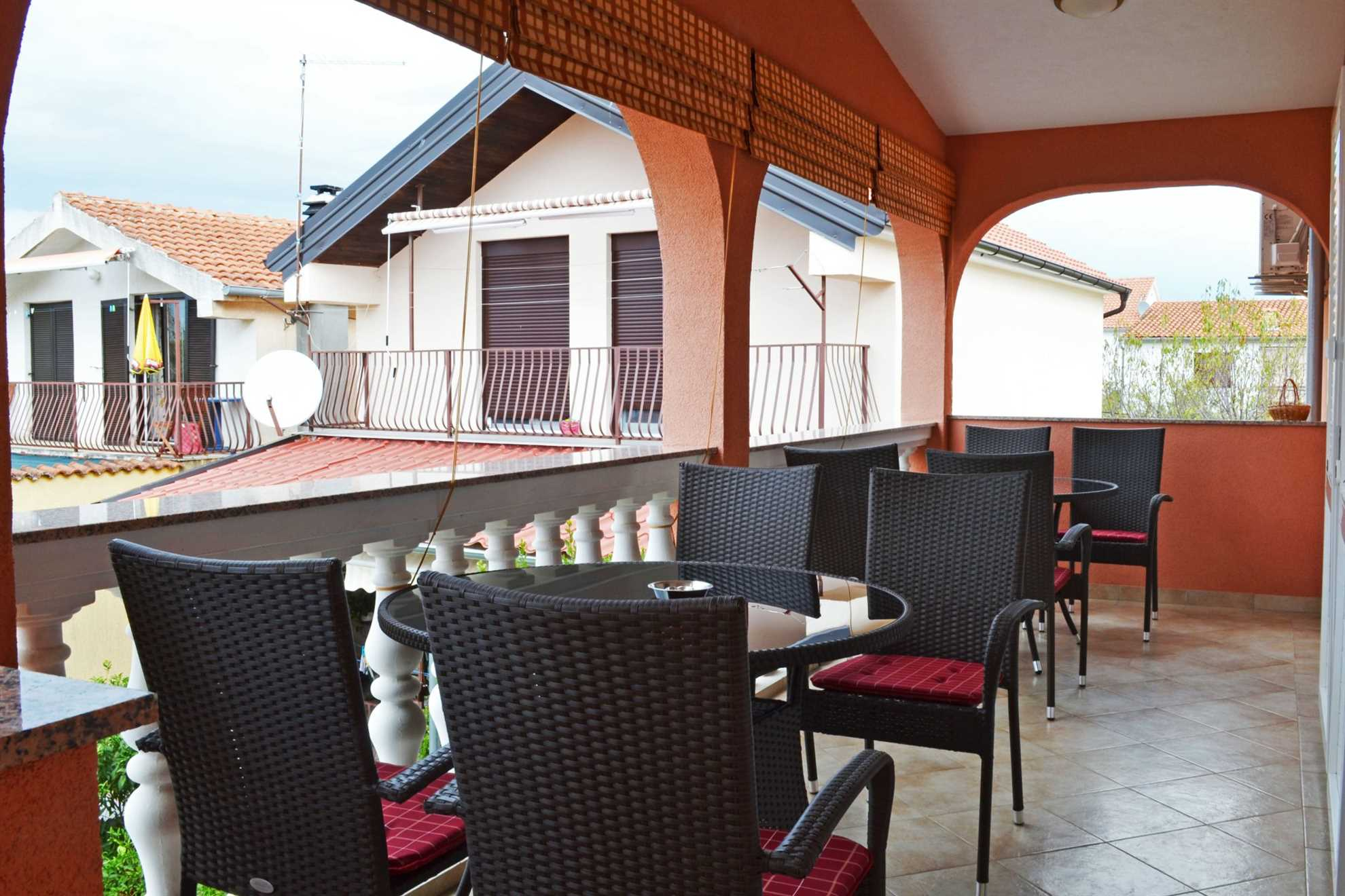 Wohnung in Vodice mit Klima, Sat-TV und Internet