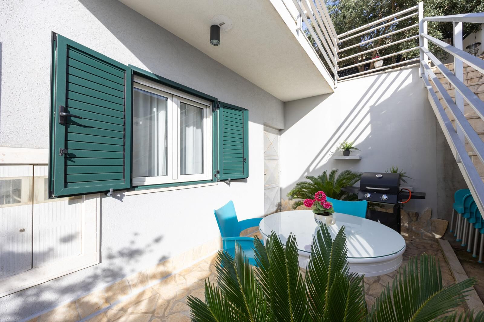 Ferienwohnung in Okrug Gornji mit Klima, Meerblick, Internet