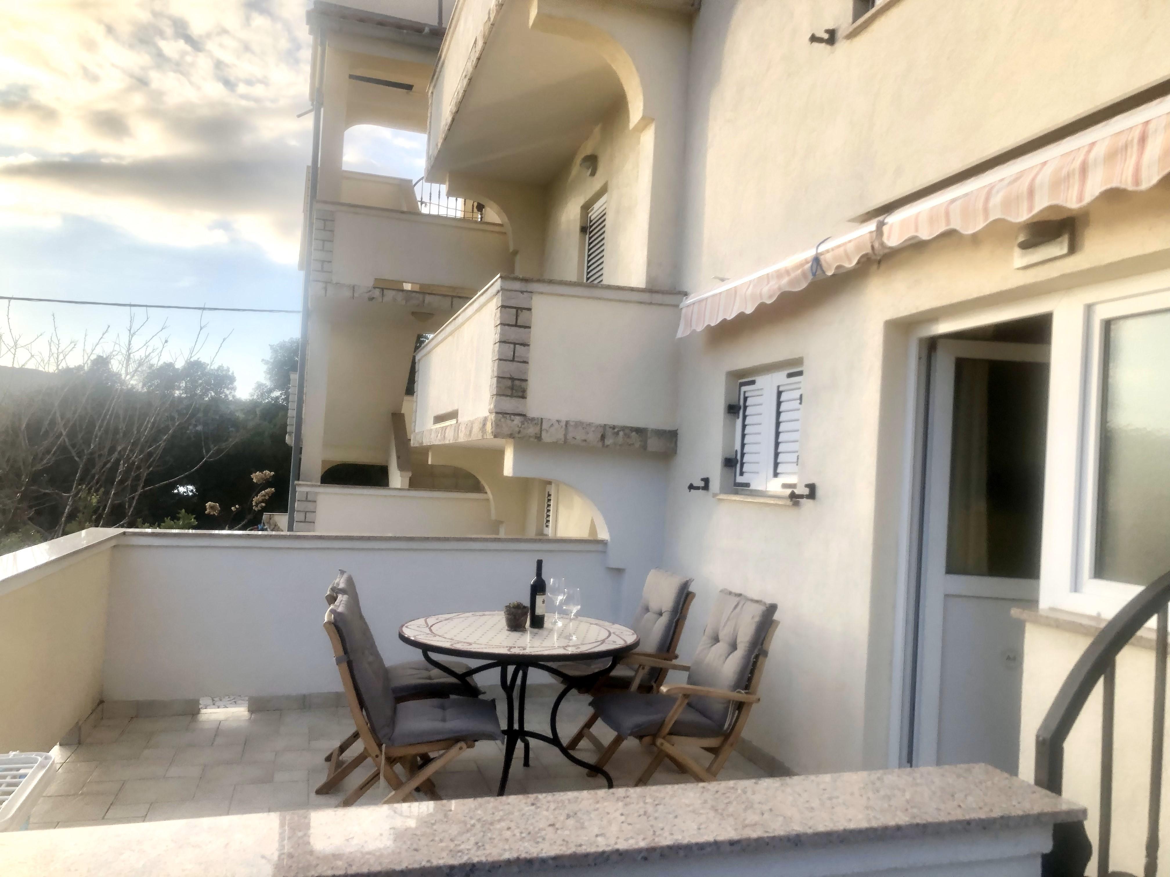 Studio mit Terrasse auf zwei Etagen für 2 Personen