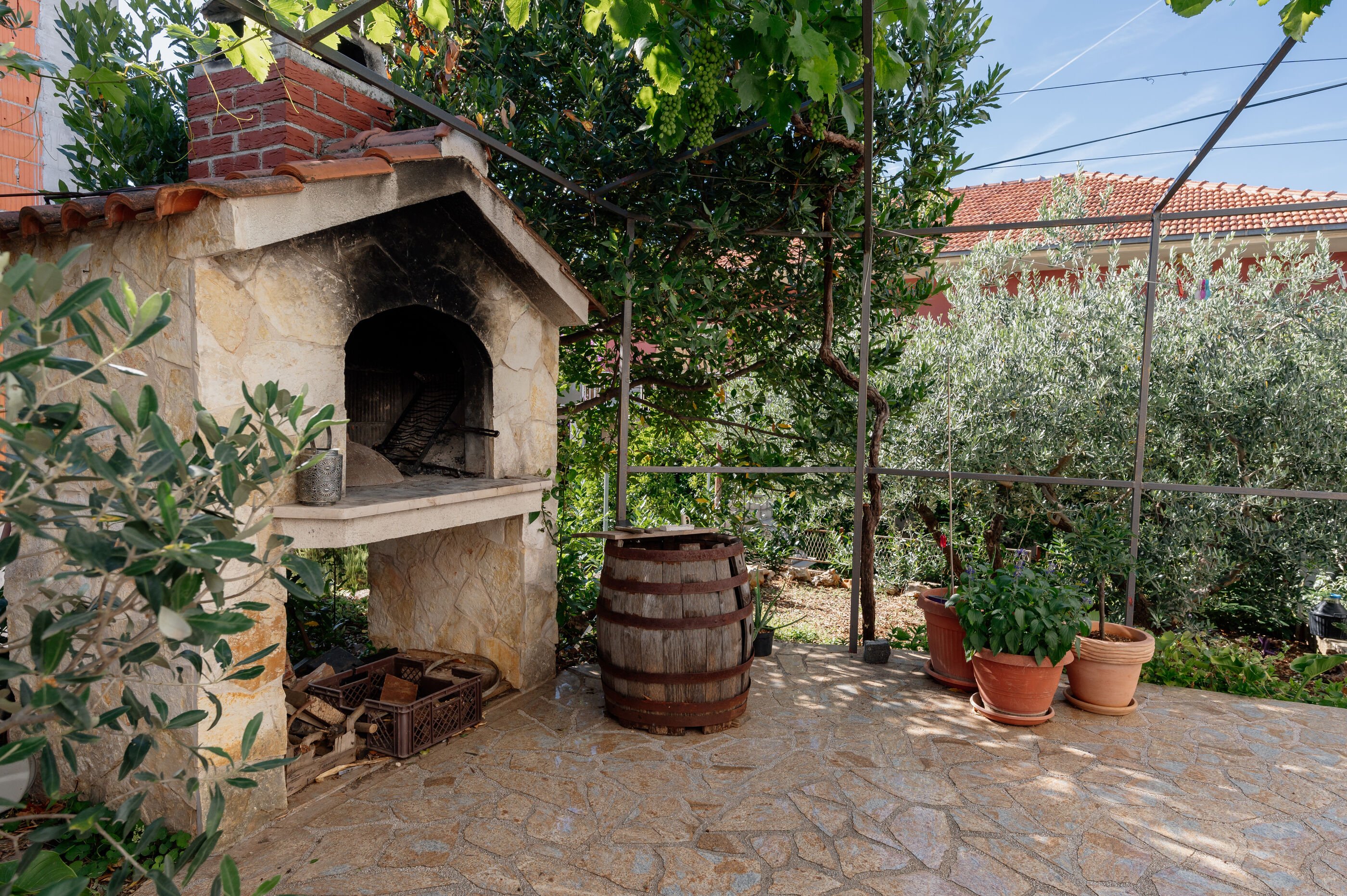 Ferienwohnung in Trogir mit Klima, Internet, Grill