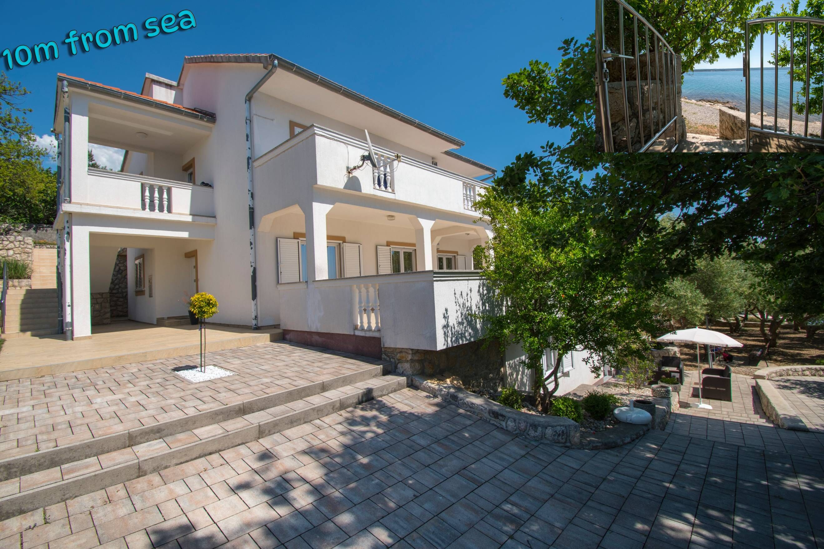 Ferienwohnung in Maslenica mit Klima, Internet, Grill