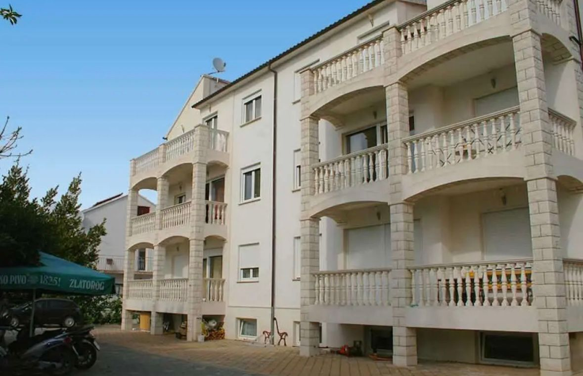 Ferienwohnung in Okrug Gornji mit Klima, Meerblick, Internet