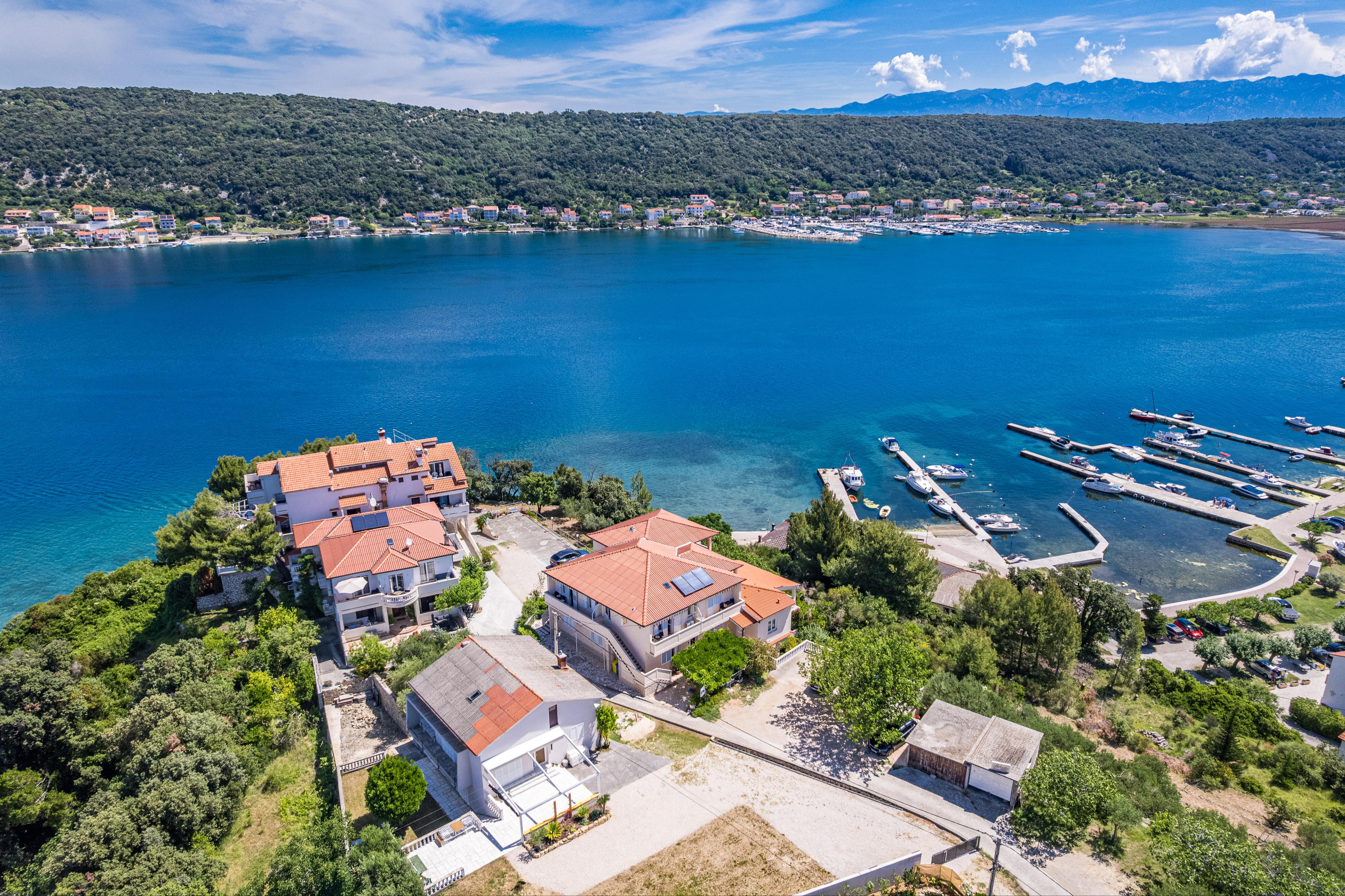 Sonniges Studio in Supetarska Draga auf Rab mit Klimaanlage
