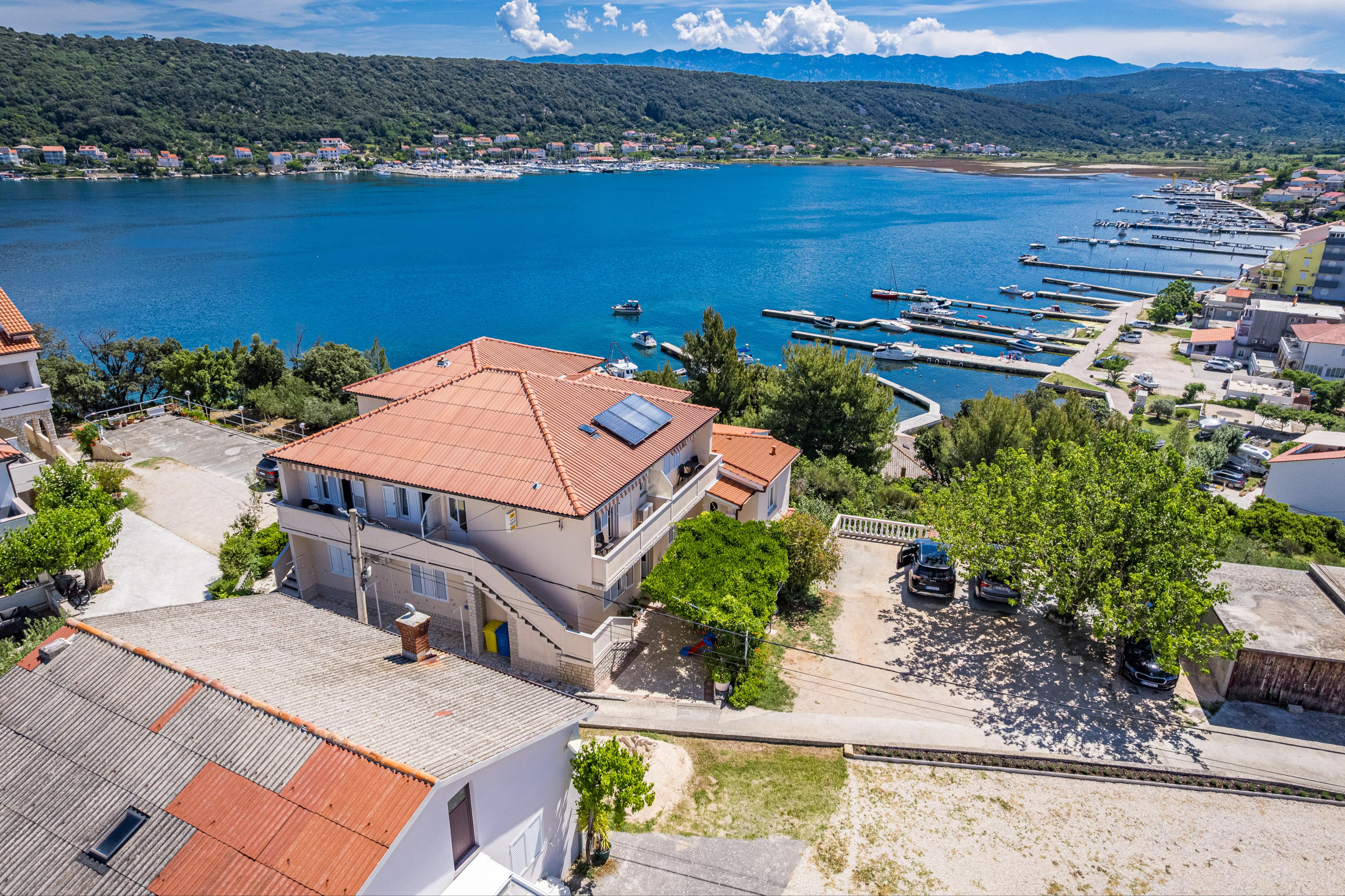Sonniges Studio in Supetarska Draga auf Rab mit Klimaanlage