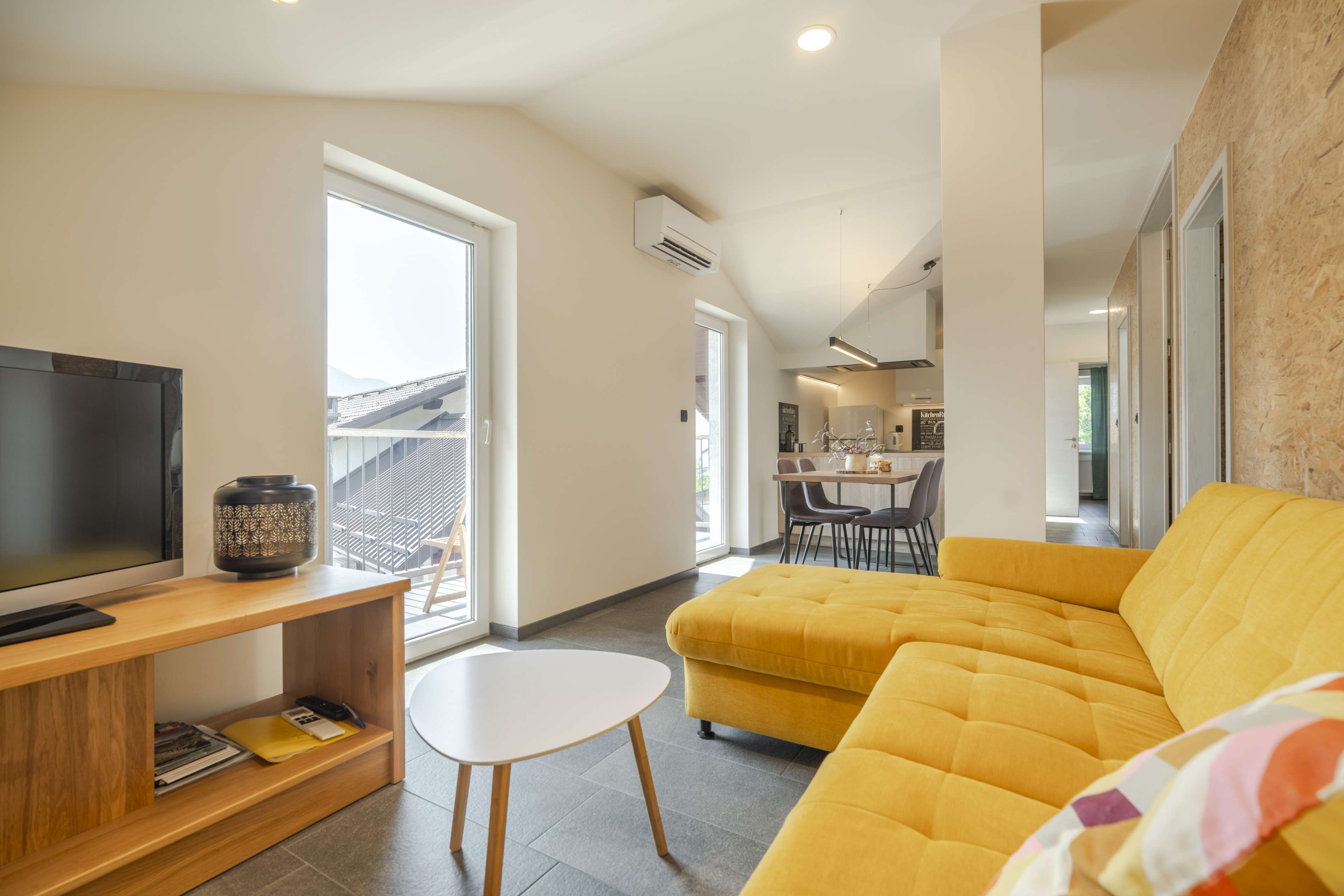 Gemütliches Apartment im Soča-Tal für 4 Gäste