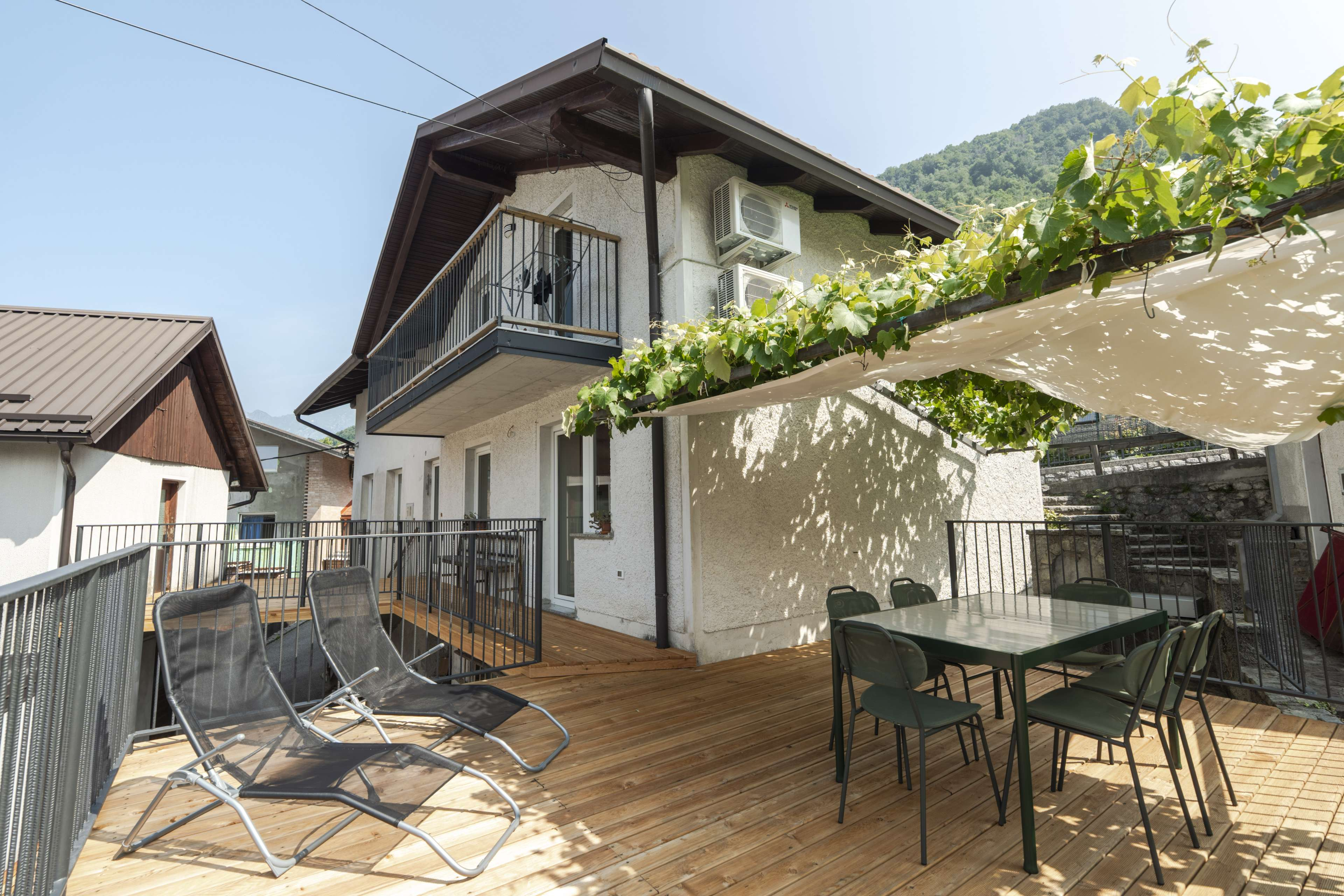 Ferienwohnung in Libušnje bei Kobarid mit WLAN & Klima