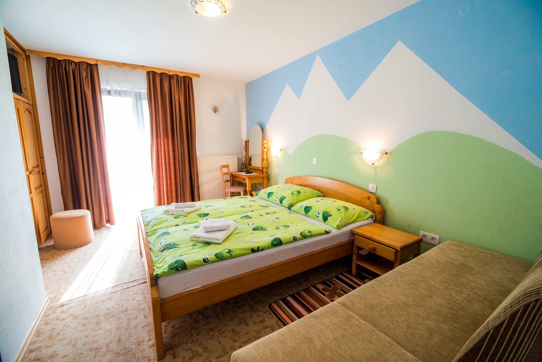 Natururlaub in Nemški Rovt: Kompaktes Doppelzimmer mit Garten