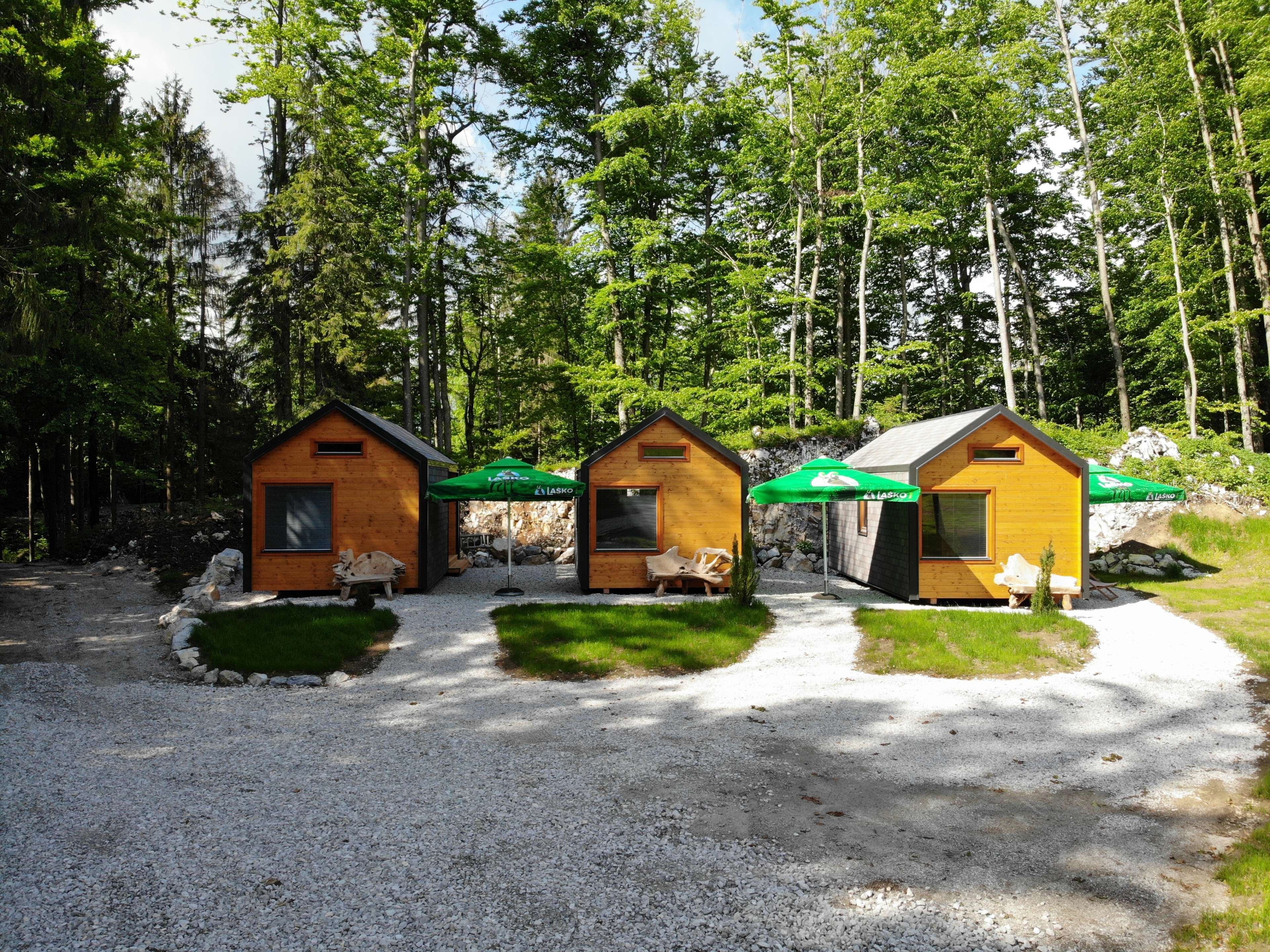 Design-Cottages mit Vollausstattung, Idrija