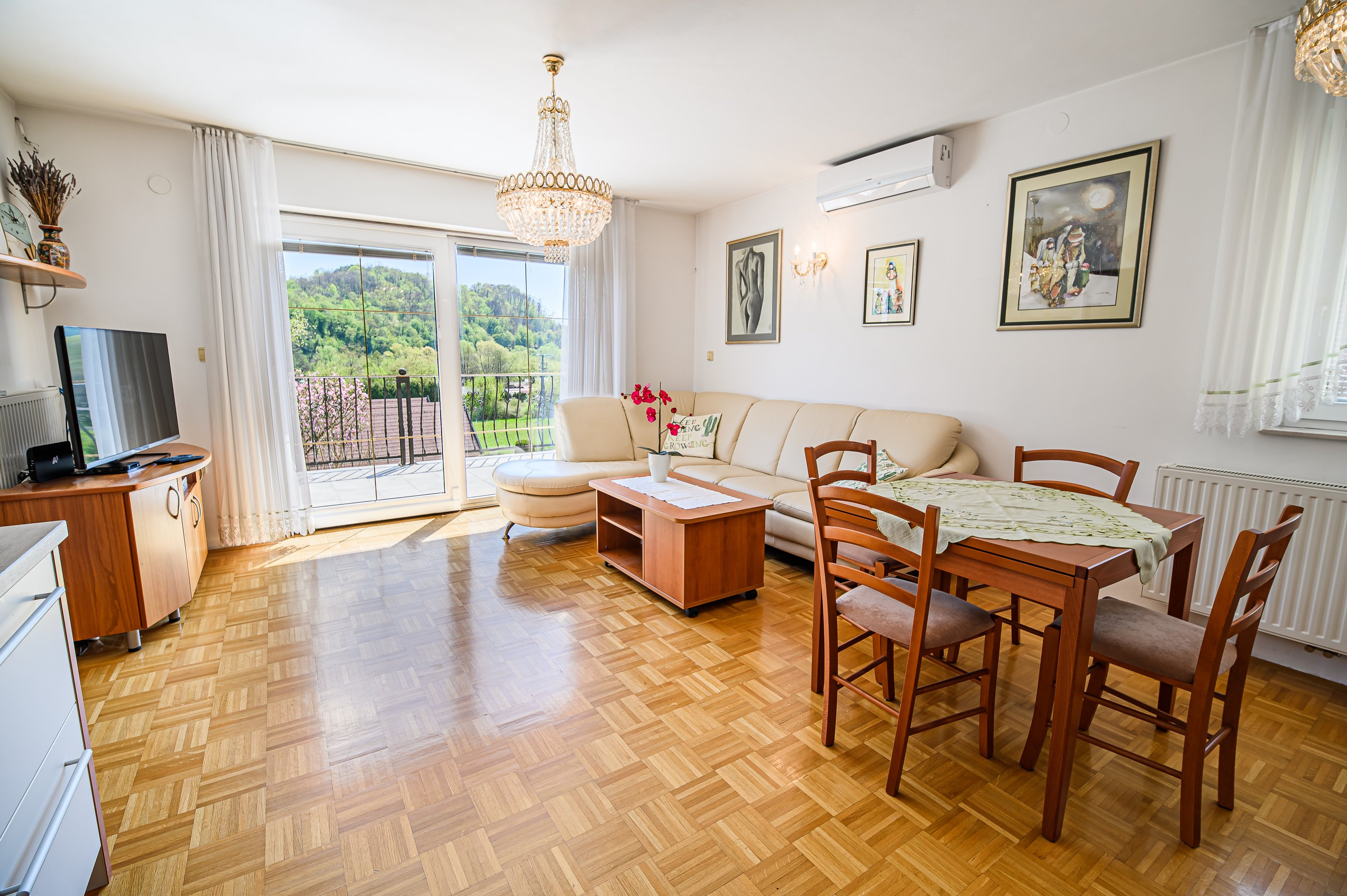 Wohnung nahe Aqualuna Thermalpark
