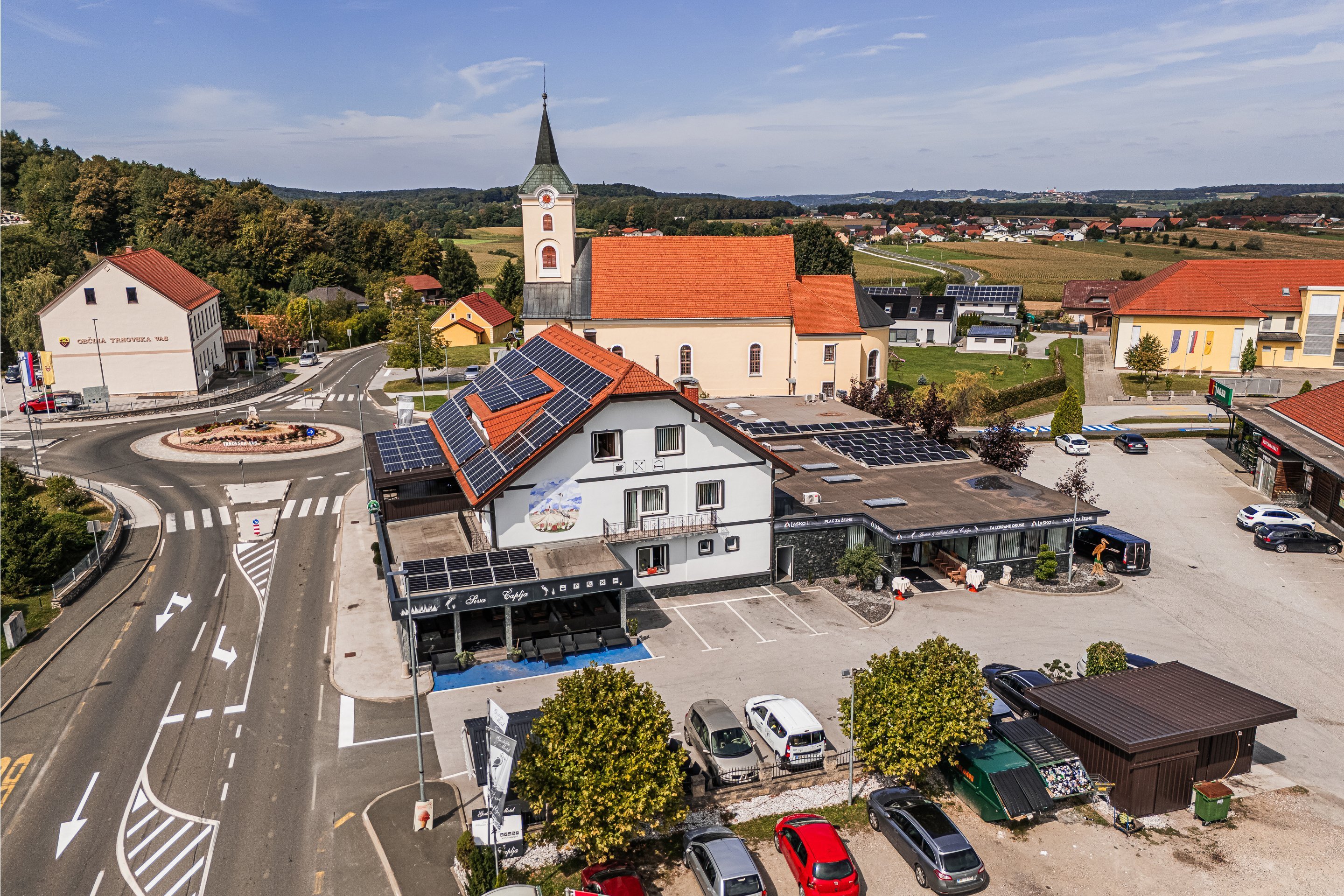  Doppelzimmer in Trnovska vas mit Balkon und Privatparkplatz