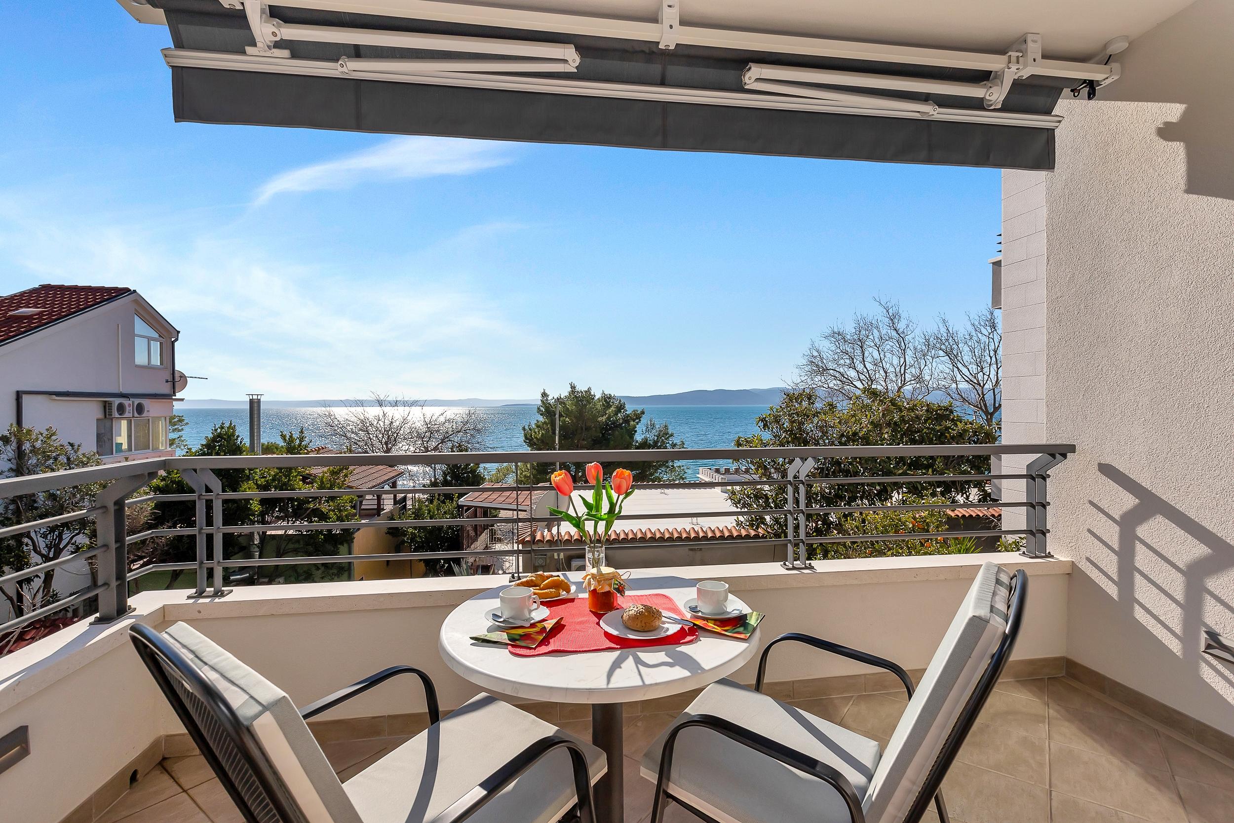 Studio Appartement am Strand Baska Voda, Makarska AS-2578-b