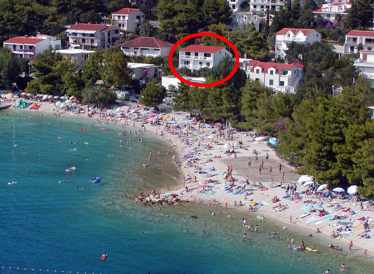 Studio Appartement am Strand Baska Voda, Makarska AS-2578-f