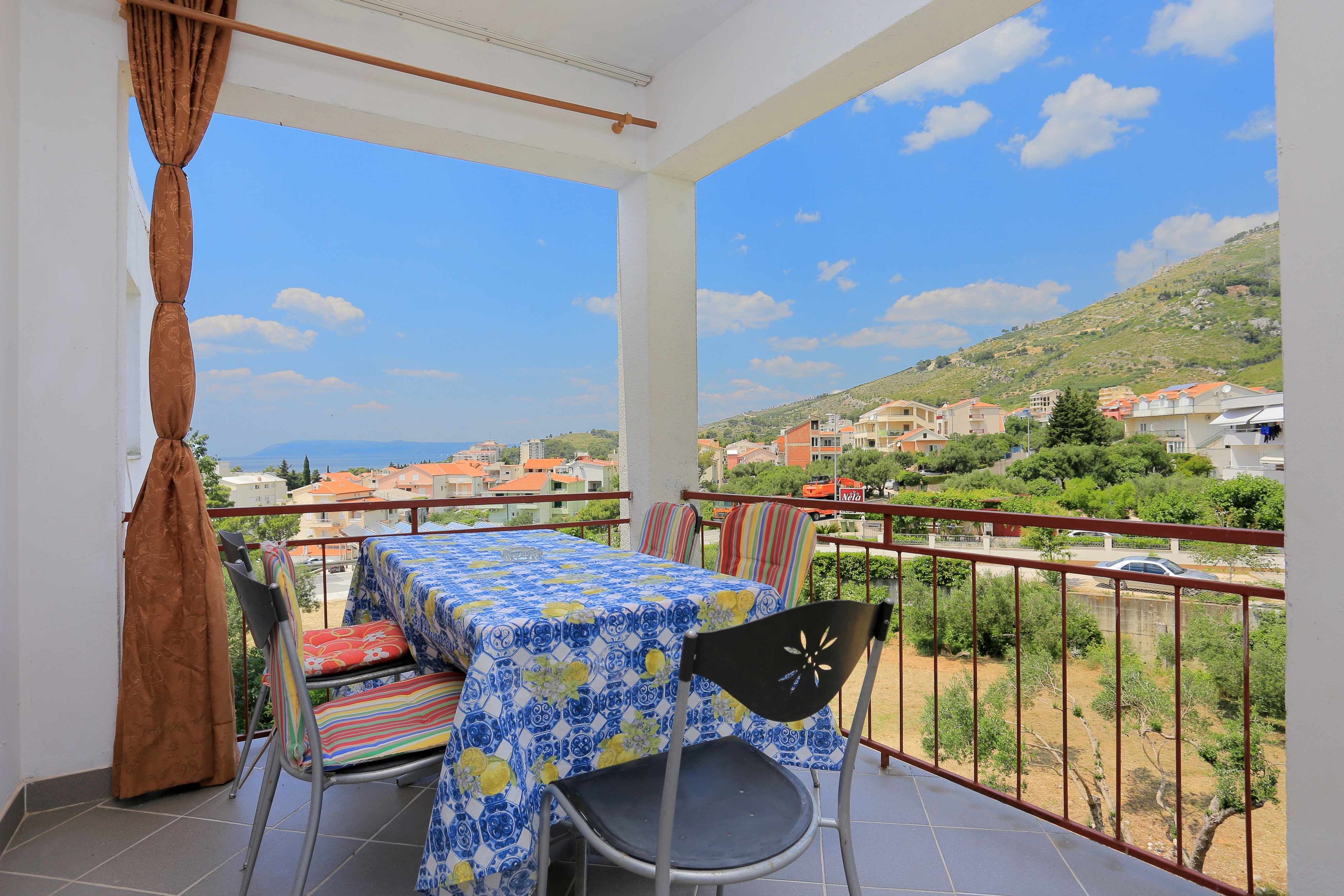 1-Zimmer-Ferienwohnung mit Terrasse und Meerblick Tucepi, Makarska A-2