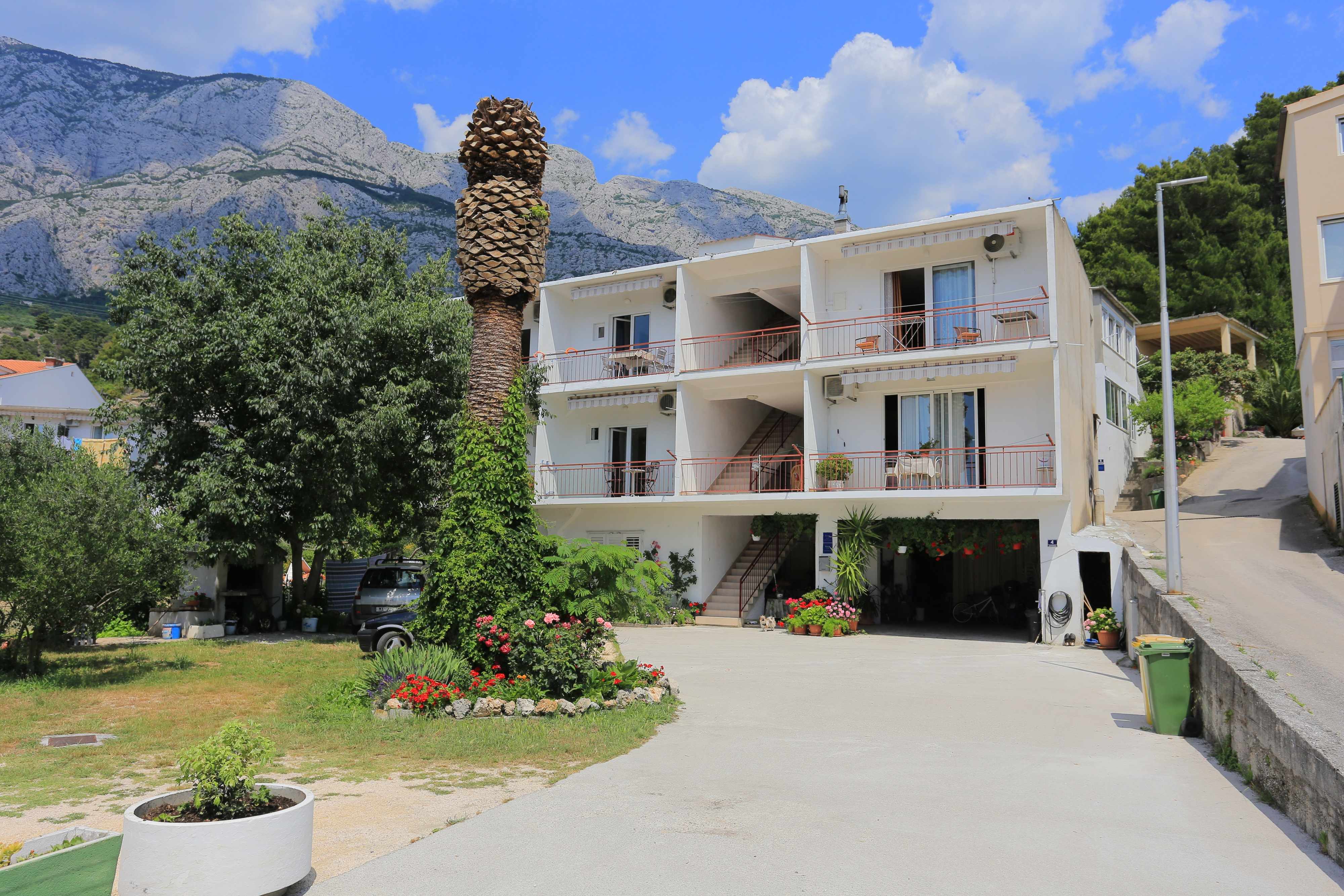 Studio Appartement mit Balkon und Meerblick Tucepi, Makarska AS-2676-a