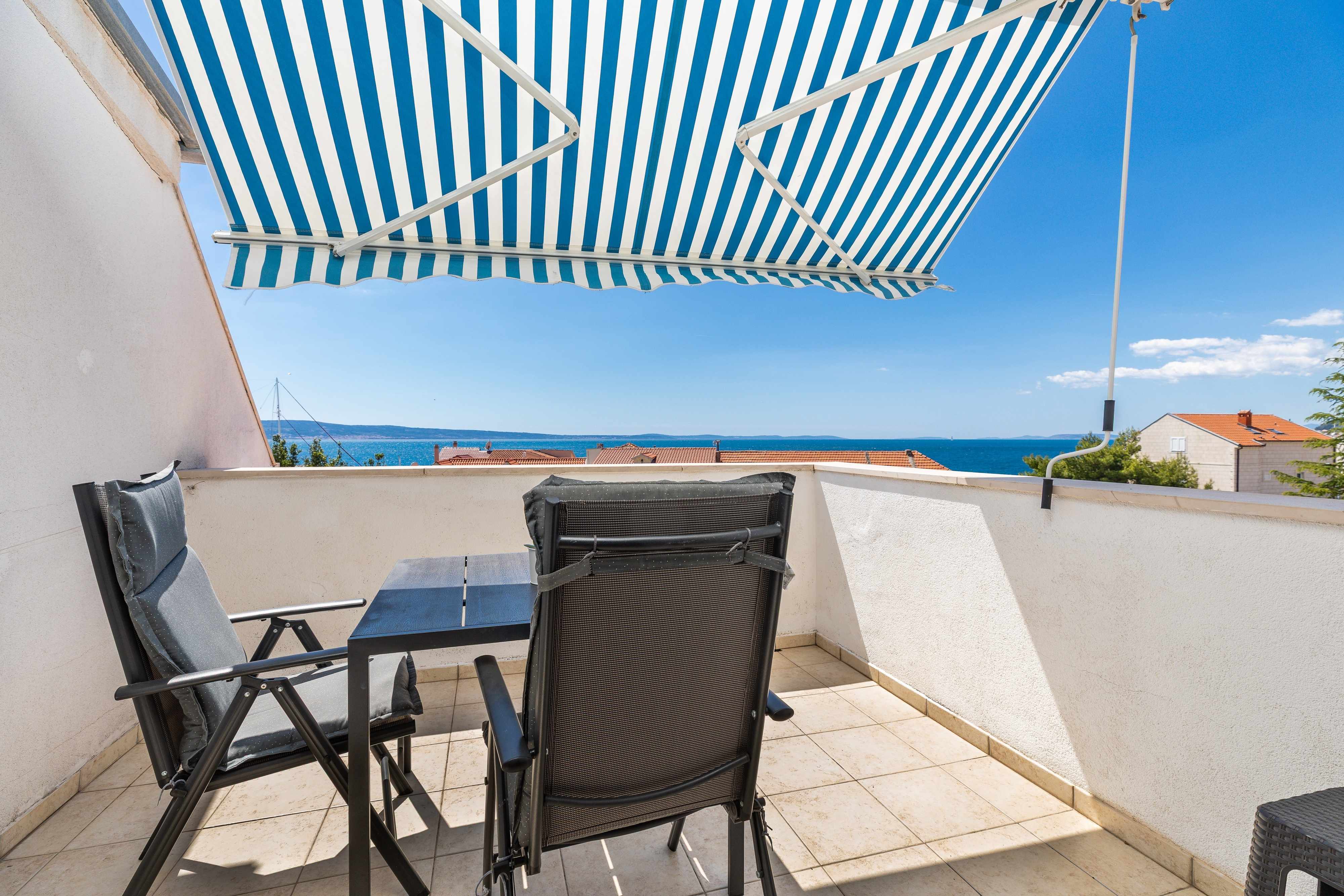 Studio Appartement am Strand Sumpetar (Omis) AS-2808-a