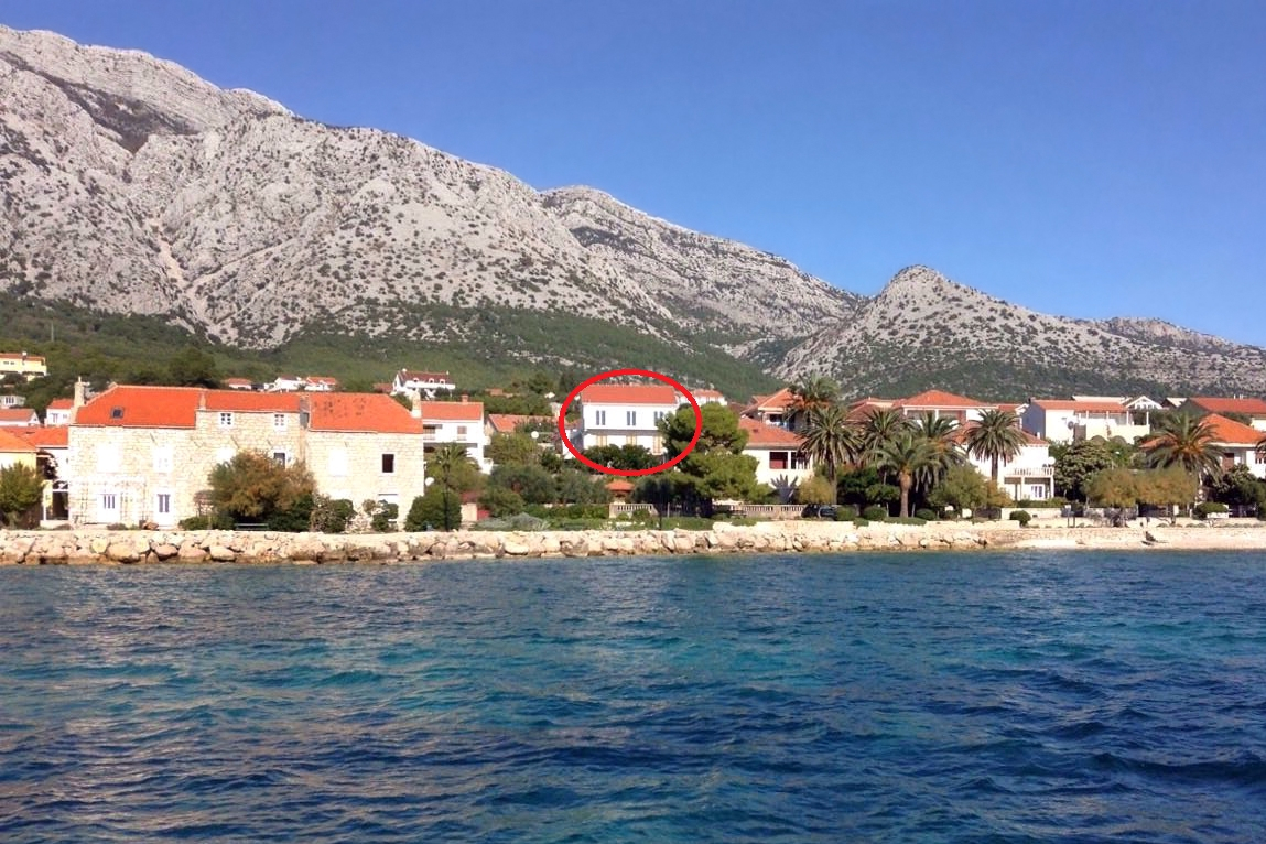 Studio Appartement mit Balkon und Meerblick Orebic, Peljesac AS-4563-c